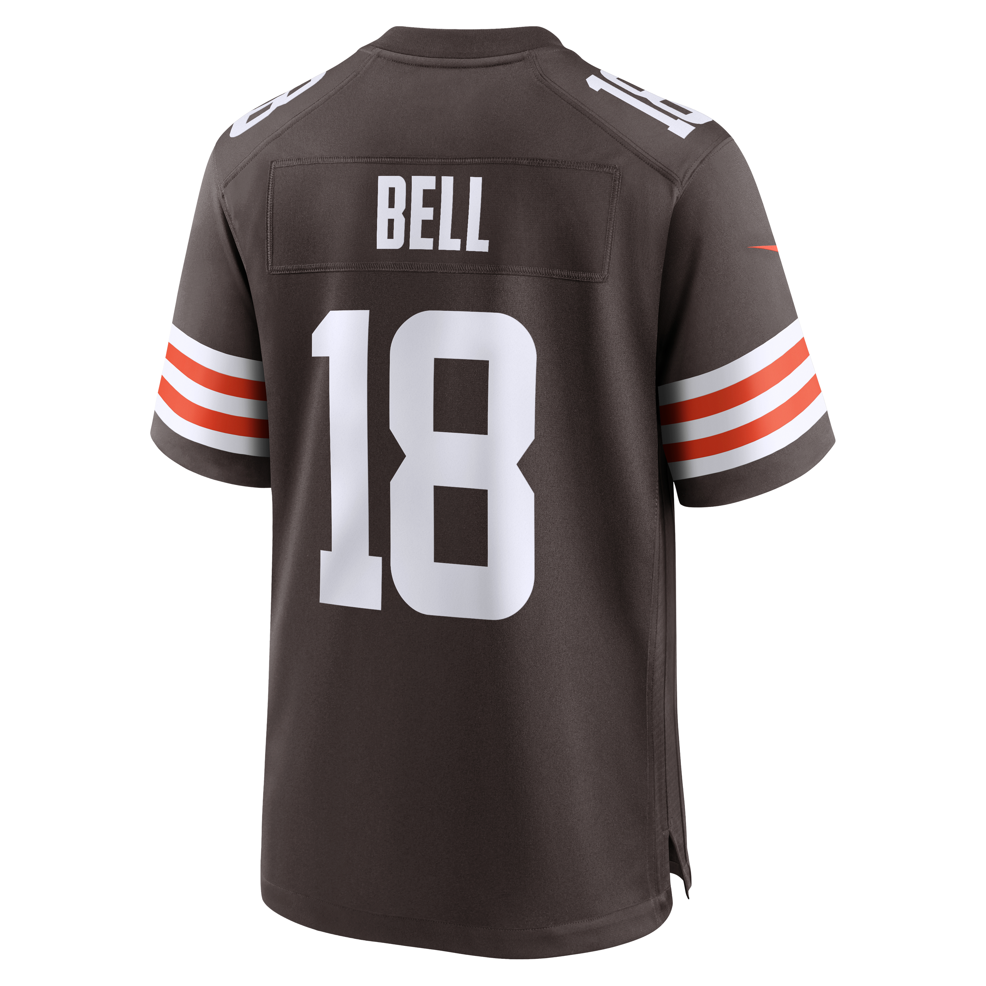 David Bell Cleveland Browns Game Jersey Brown NFL Football Fan Wear David Bell