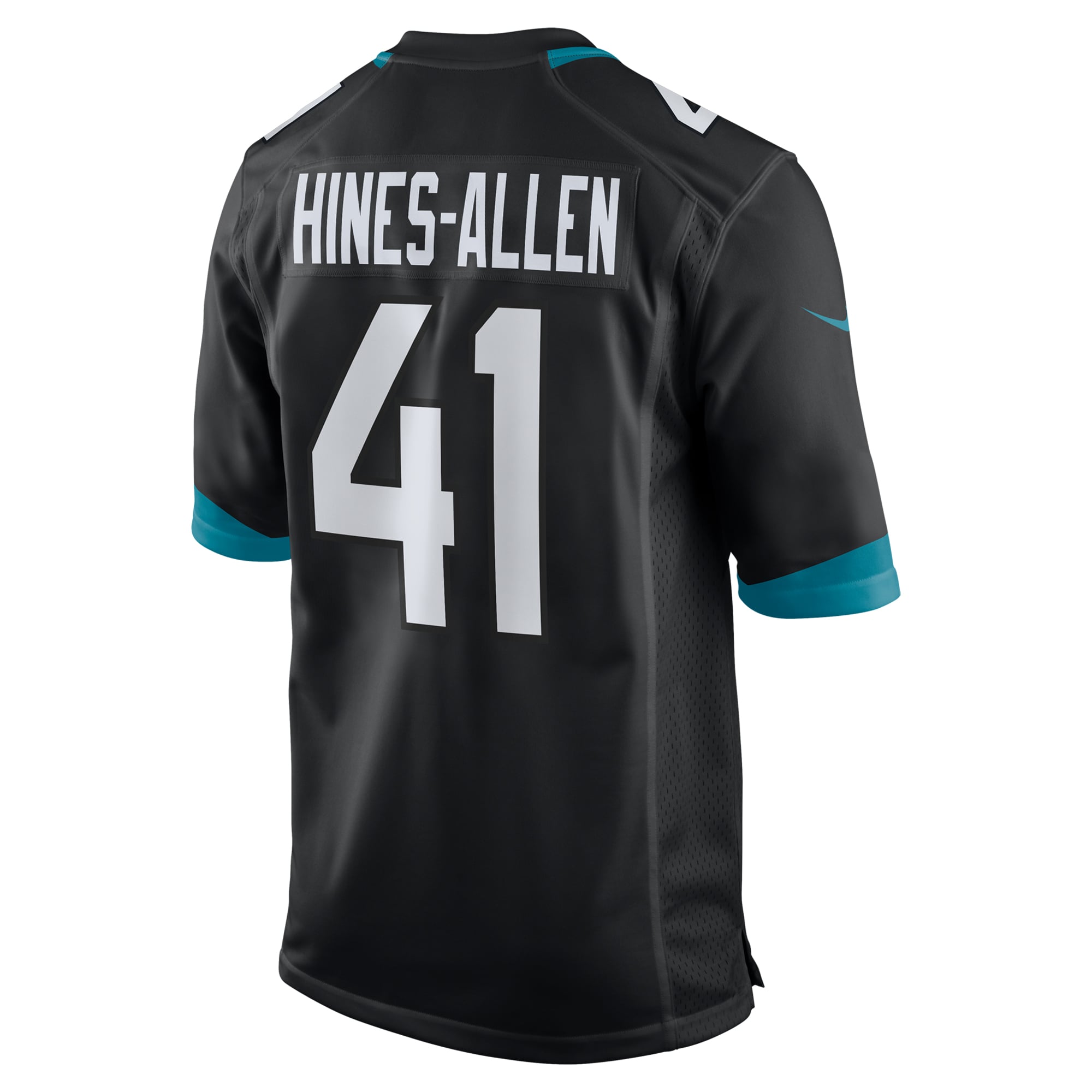 Josh Hines-Allen Jacksonville Jaguars Game Jersey Black NFL Football Fan Wear