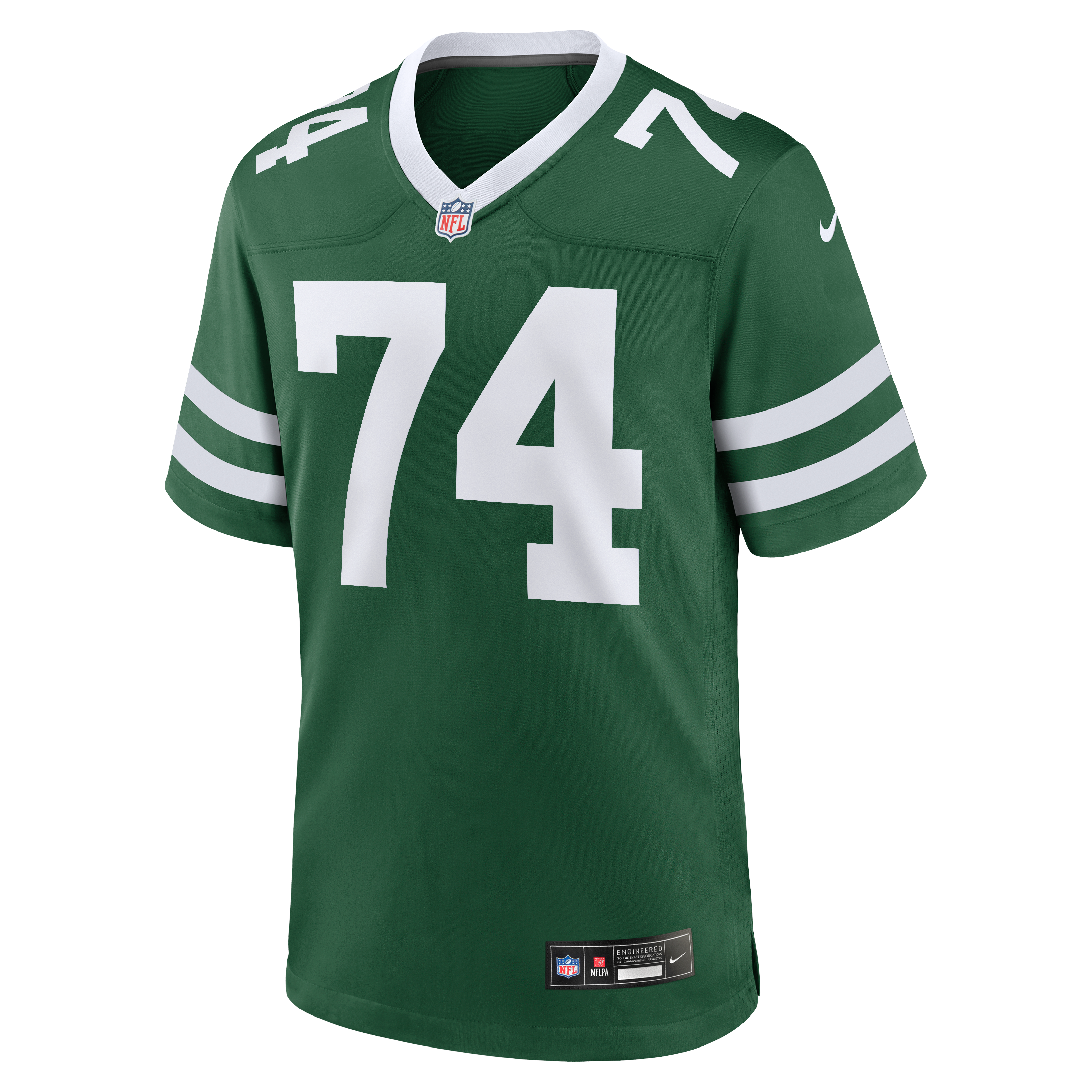 Olu Fashanu New York Jets Game Jersey Green NFL Football Fan Wear