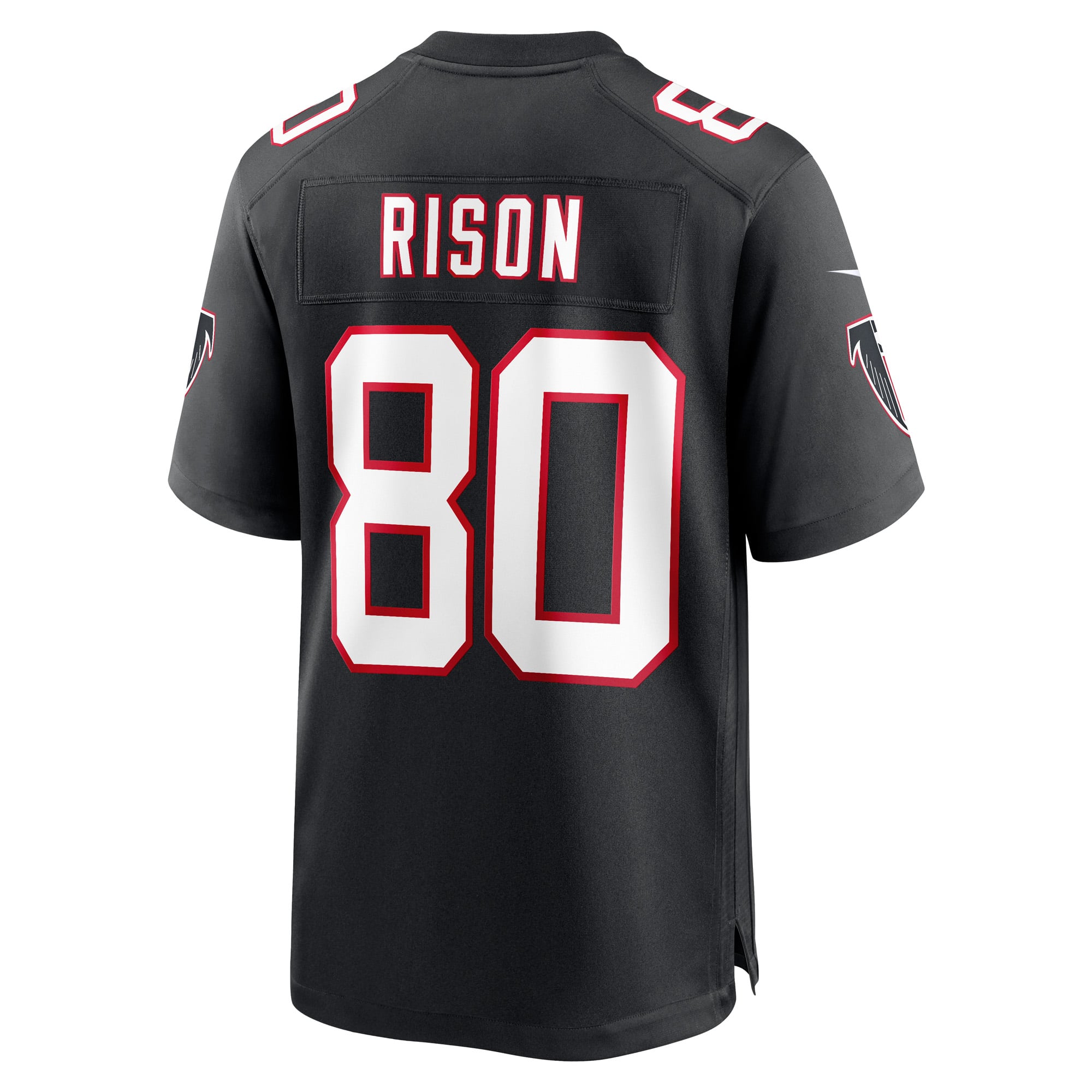 Andre Rison Retired Atlanta Falcons Player Jersey Black NFL Football Fan Wear