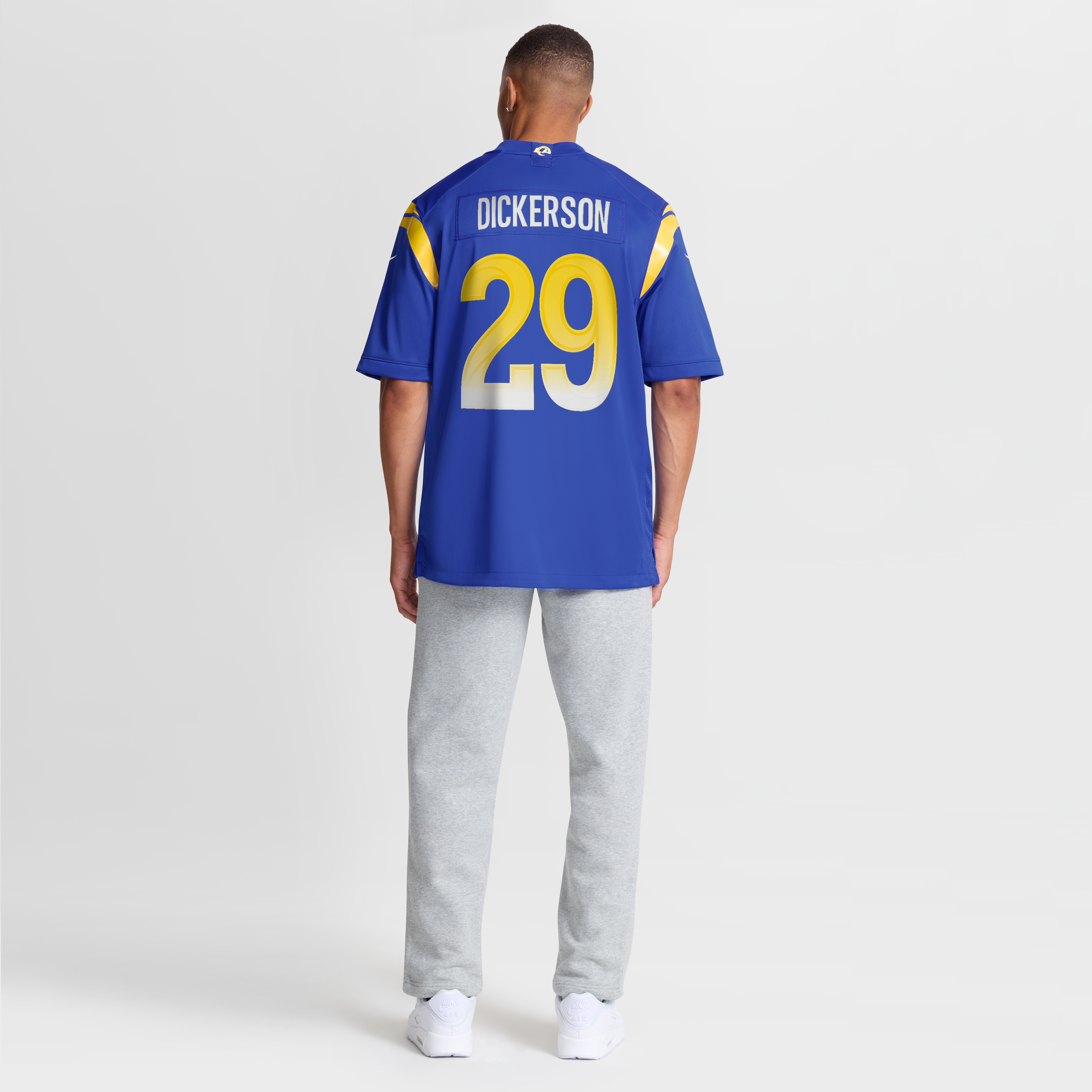 Retired Eric Dickerson Los Angeles Rams Limited Jersey Olive NFL Football Fan Wear