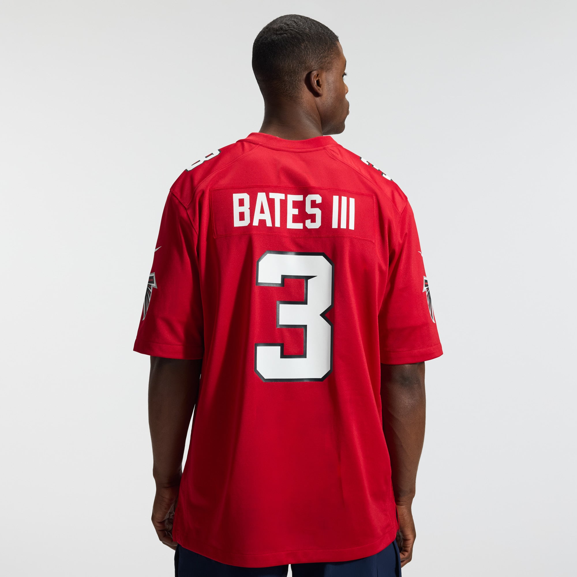 Jessie Bates Atlanta Falcons Game Jersey Red NFL Football Fan Wear