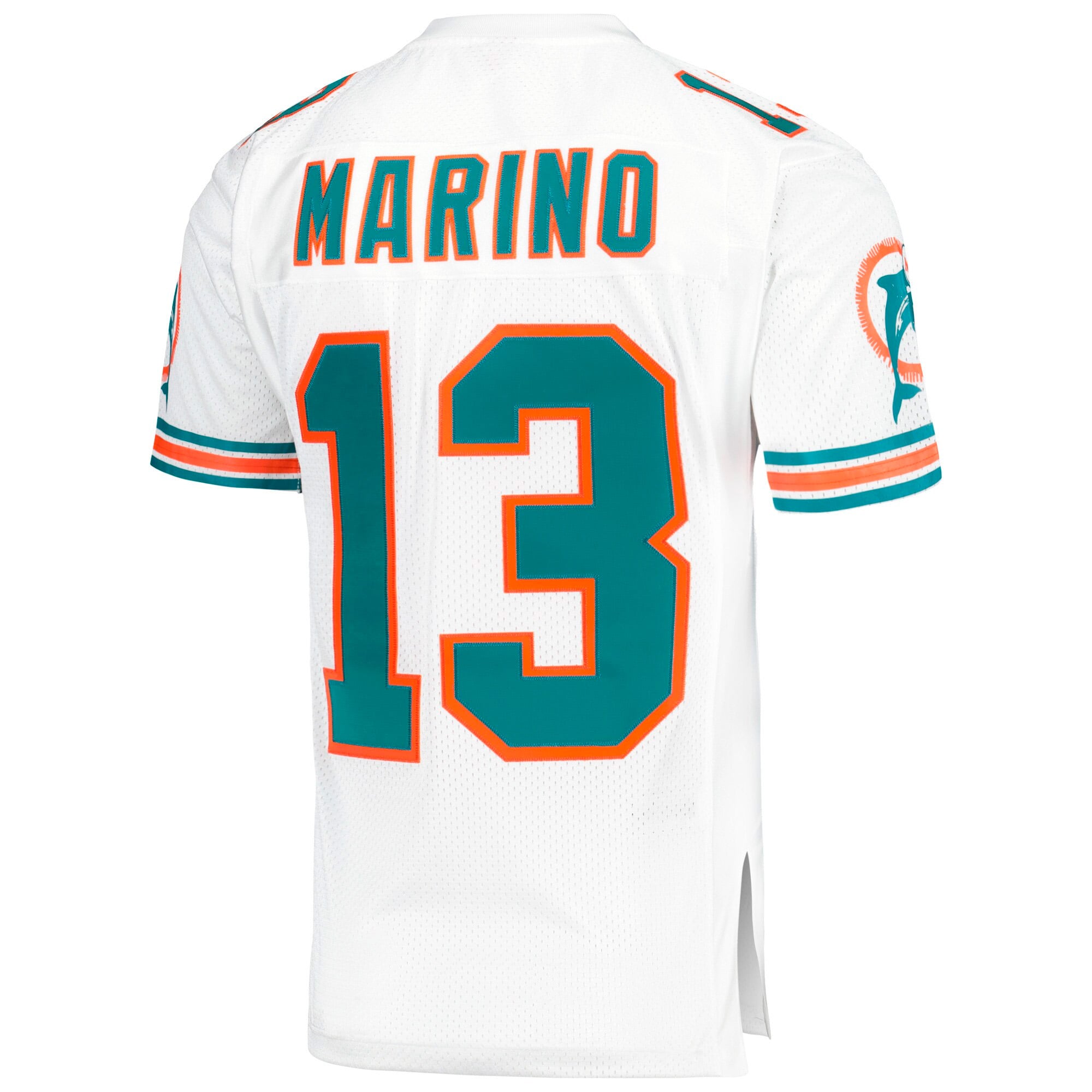 Retired Pocket Dan Miami Dolphins Player Jersey White NFL Football Fan Wear Retired Pocket Dan