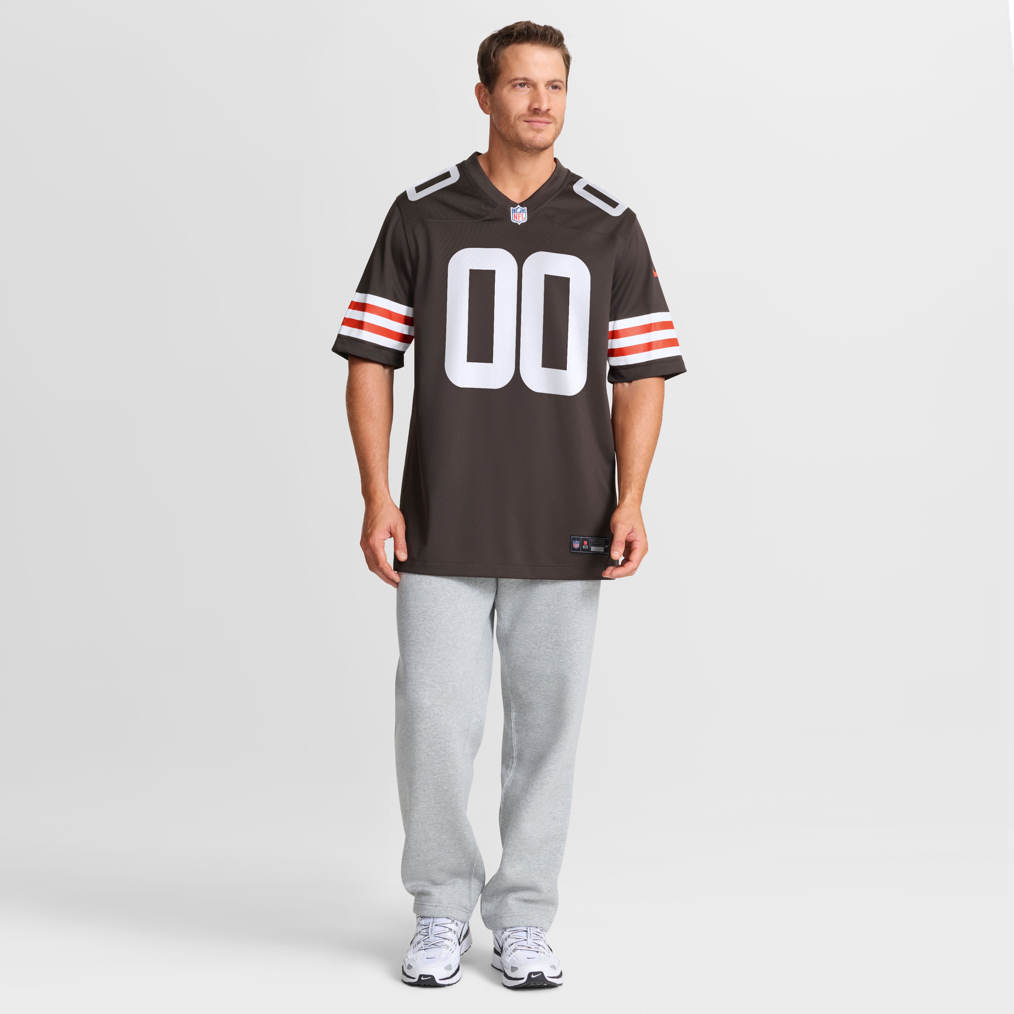 Emmanuel McNeil-Warren Cleveland Browns Game Jersey Brown NFL Football Fan Wear