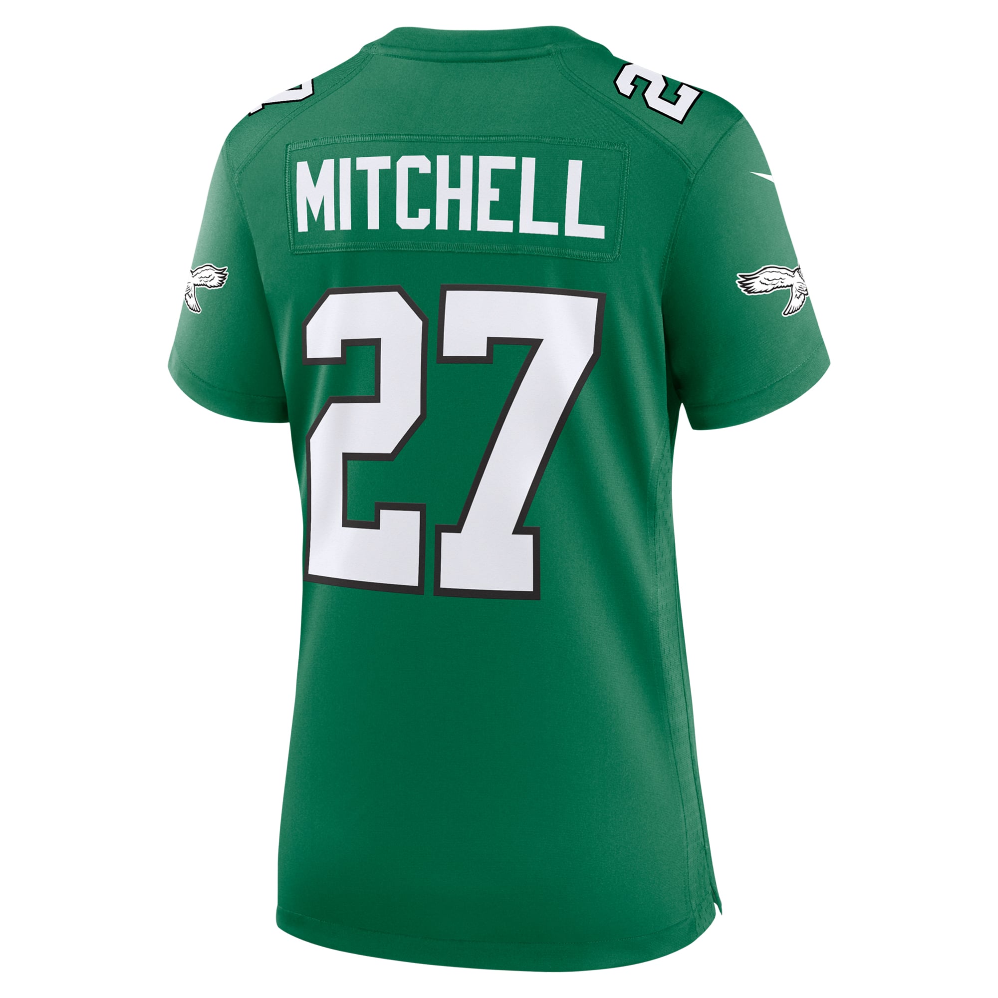 Quinyon Mitchell Philadelphia Eagles Game Jersey Kelly Green NFL Football Fan Wear Quinyon Mitchell