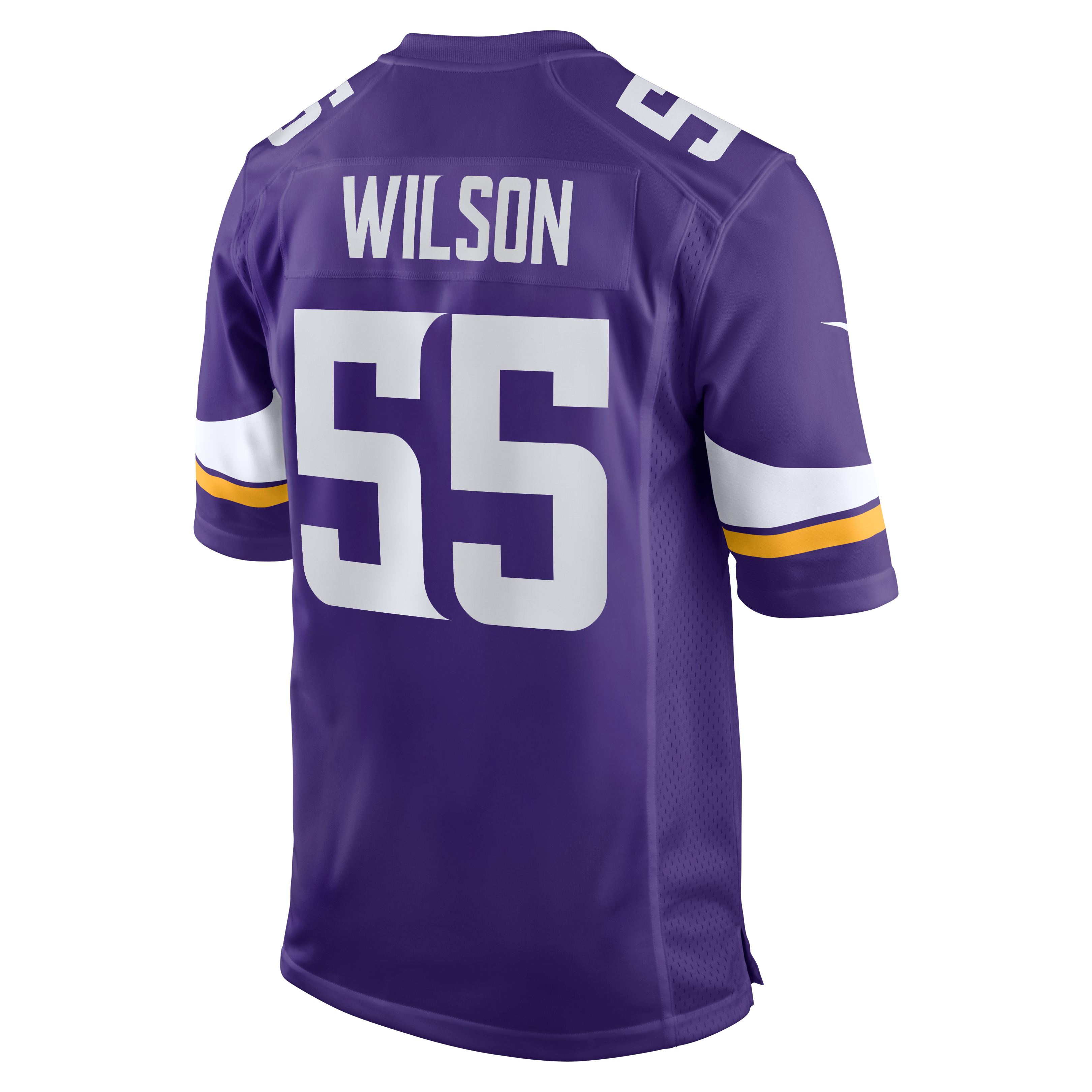 Eric Wilson Minnesota Vikings Game Jersey Purple NFL Football Fan Wear Eric Wilson