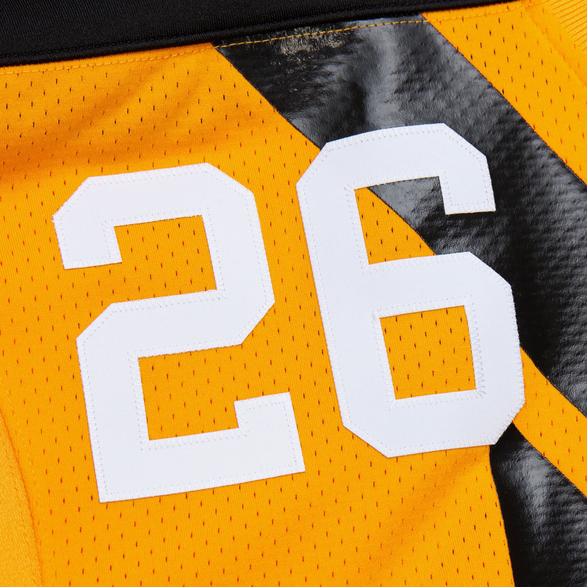 Rod Woodson Mitchell Pittsburgh Steelers Player Jersey Gold NFL Football Fan Wear Rod Woodson Mitchell