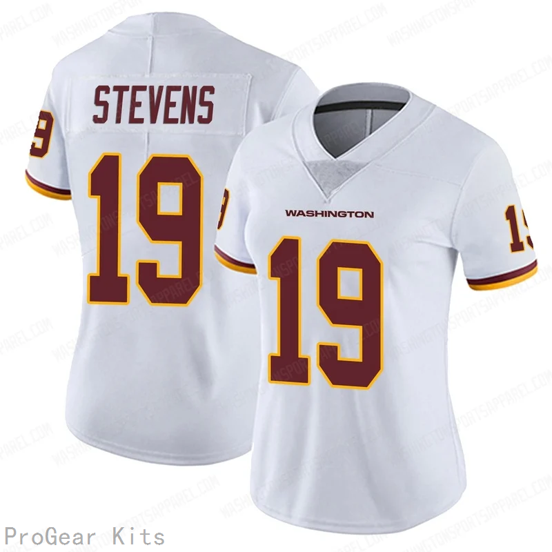 Drew Stevens Washington Commanders Jersey No.19 White NFL Football Fan Wear Drew Stevens