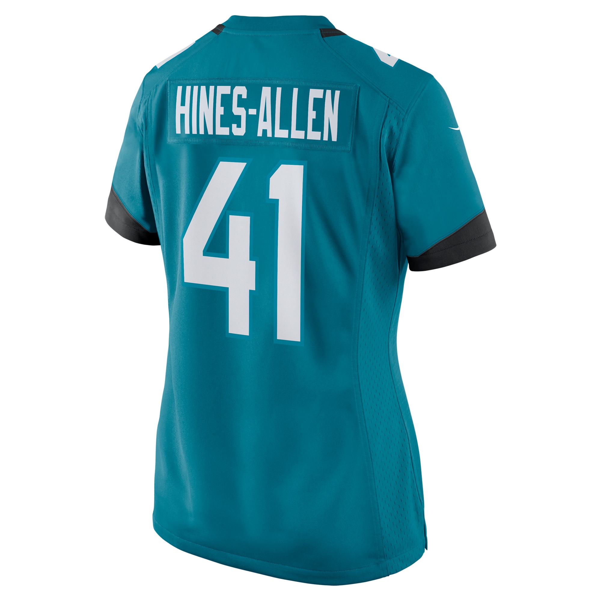 Josh Hines-Allen Jacksonville Jaguars Game Jersey Teal NFL Football Fan Wear Josh Hines-Allen