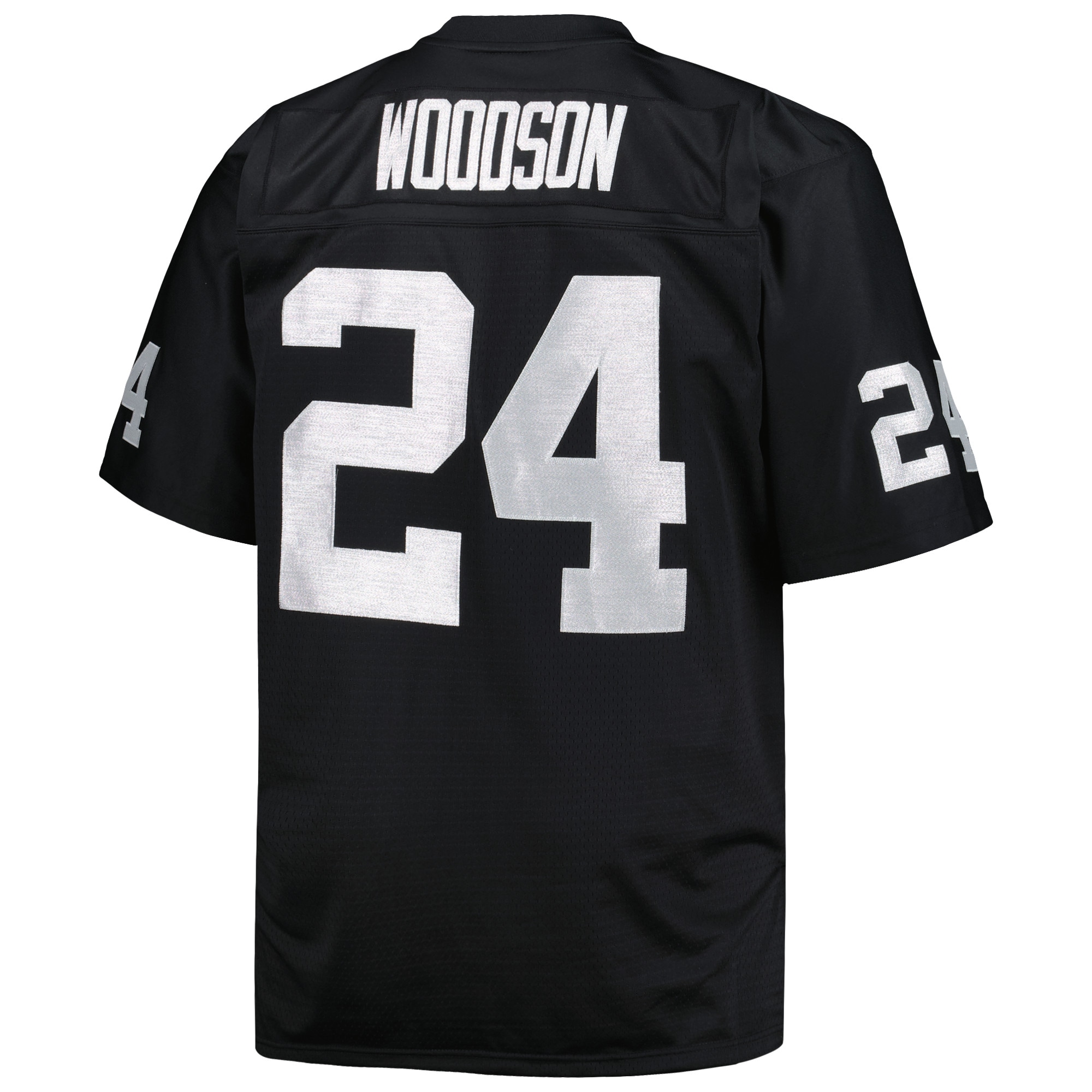 Charles Woodson Big Las Vegas Raiders Replica Jersey Black NFL Football Fan Wear Charles Woodson Big