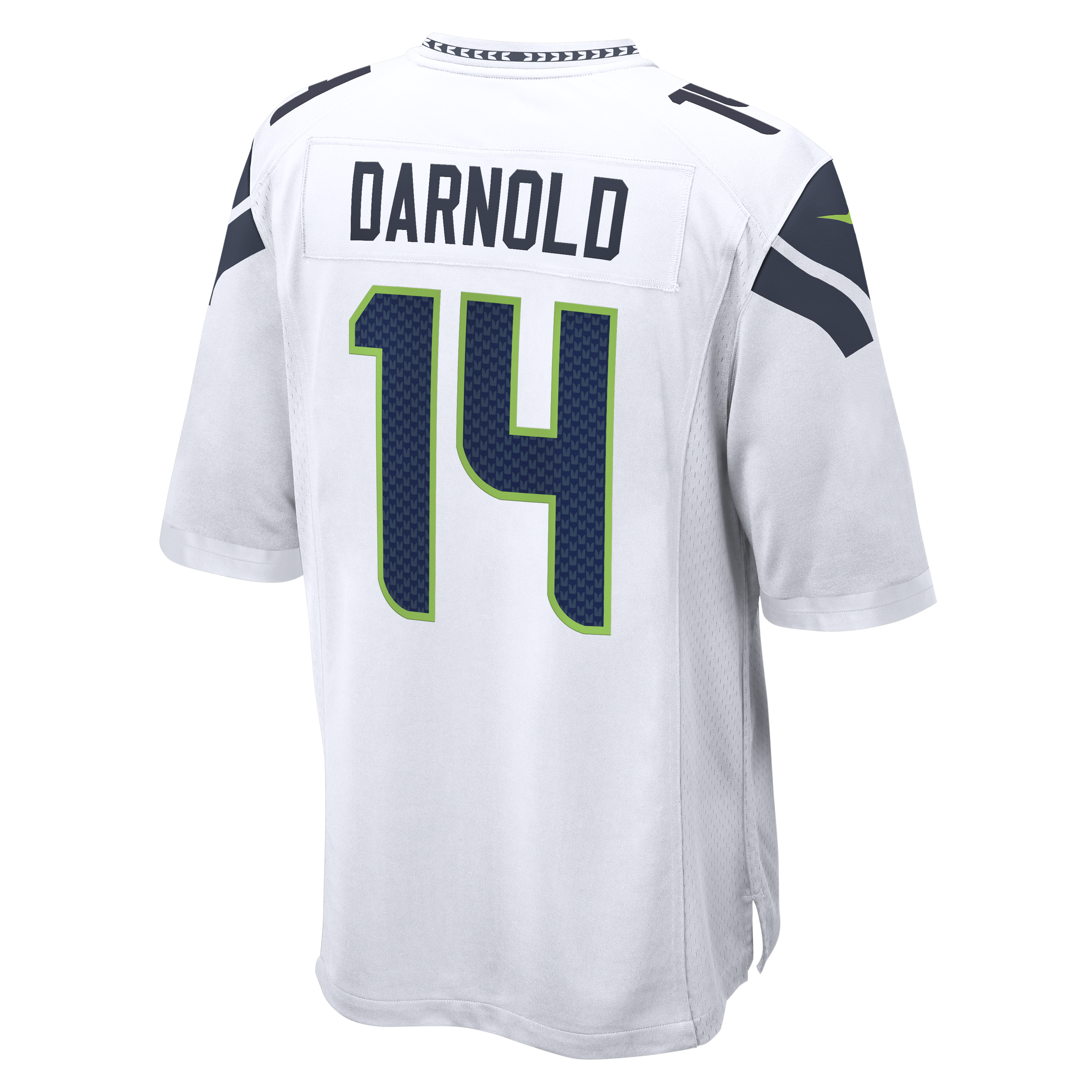 Sam Darnold Seattle Seahawks Game Jersey White NFL Football Fan Wear