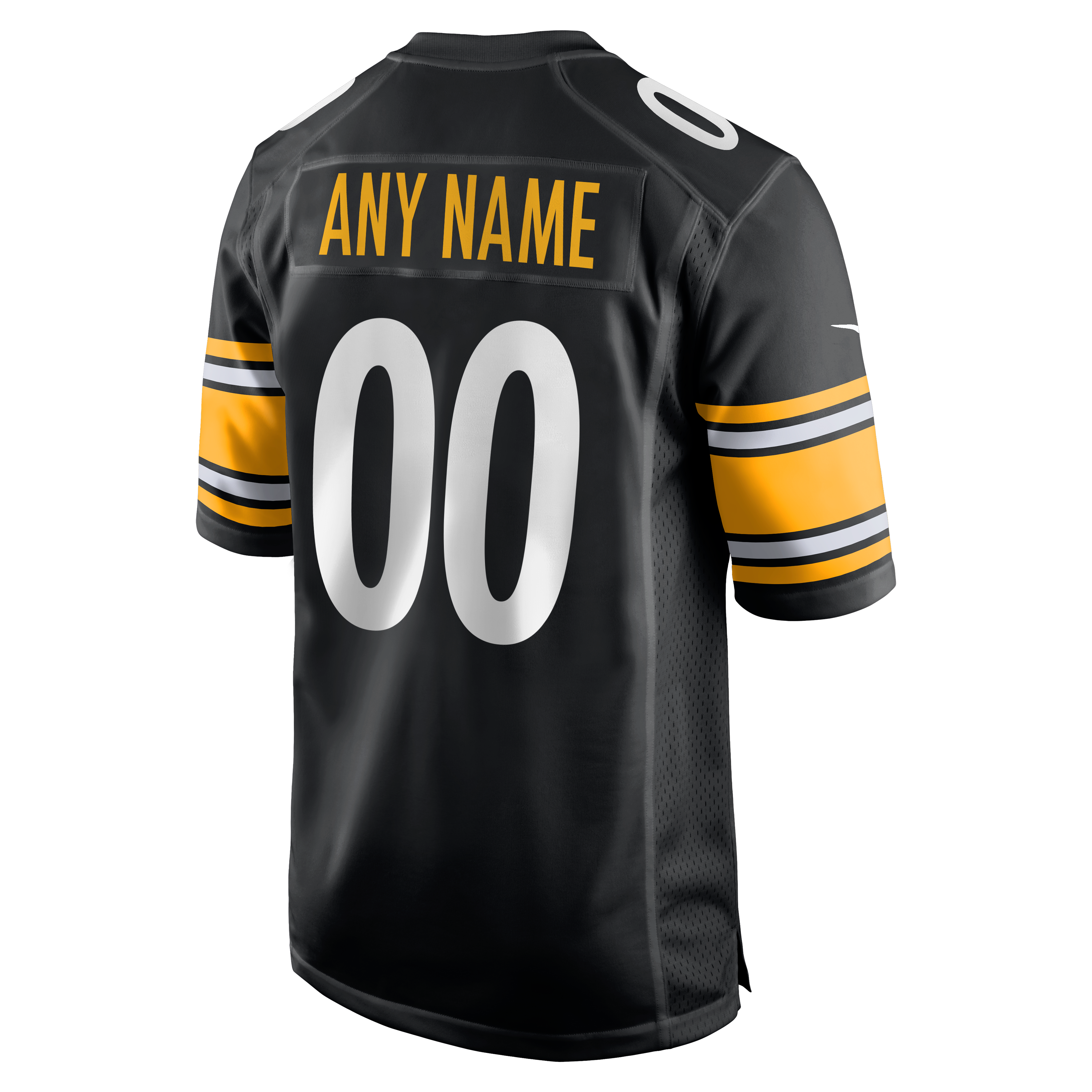 Pittsburgh Steelers Game Jersey White NFL Football Fan Wear Custom Number