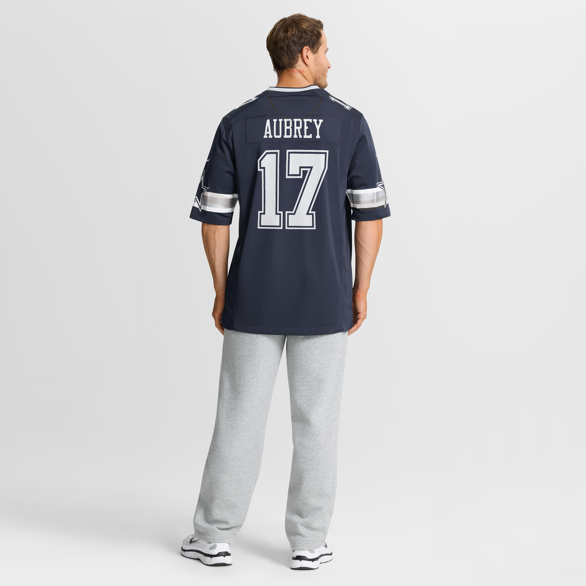 Brandon Aubrey Dallas Cowboys Game Jersey Navy NFL Football Fan Wear
