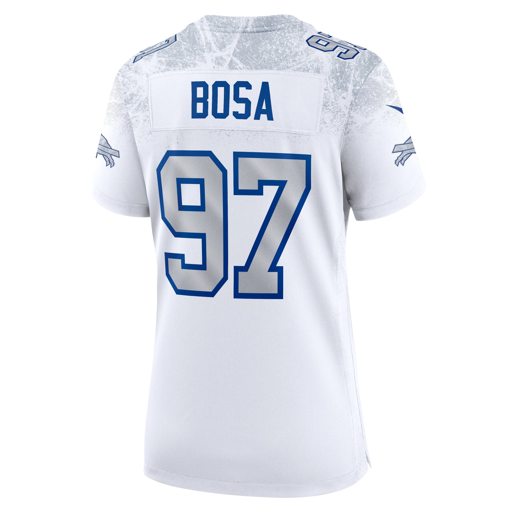Joey Bosa Buffalo Bills Game Jersey White NFL Football Fan Wear Joey Bosa