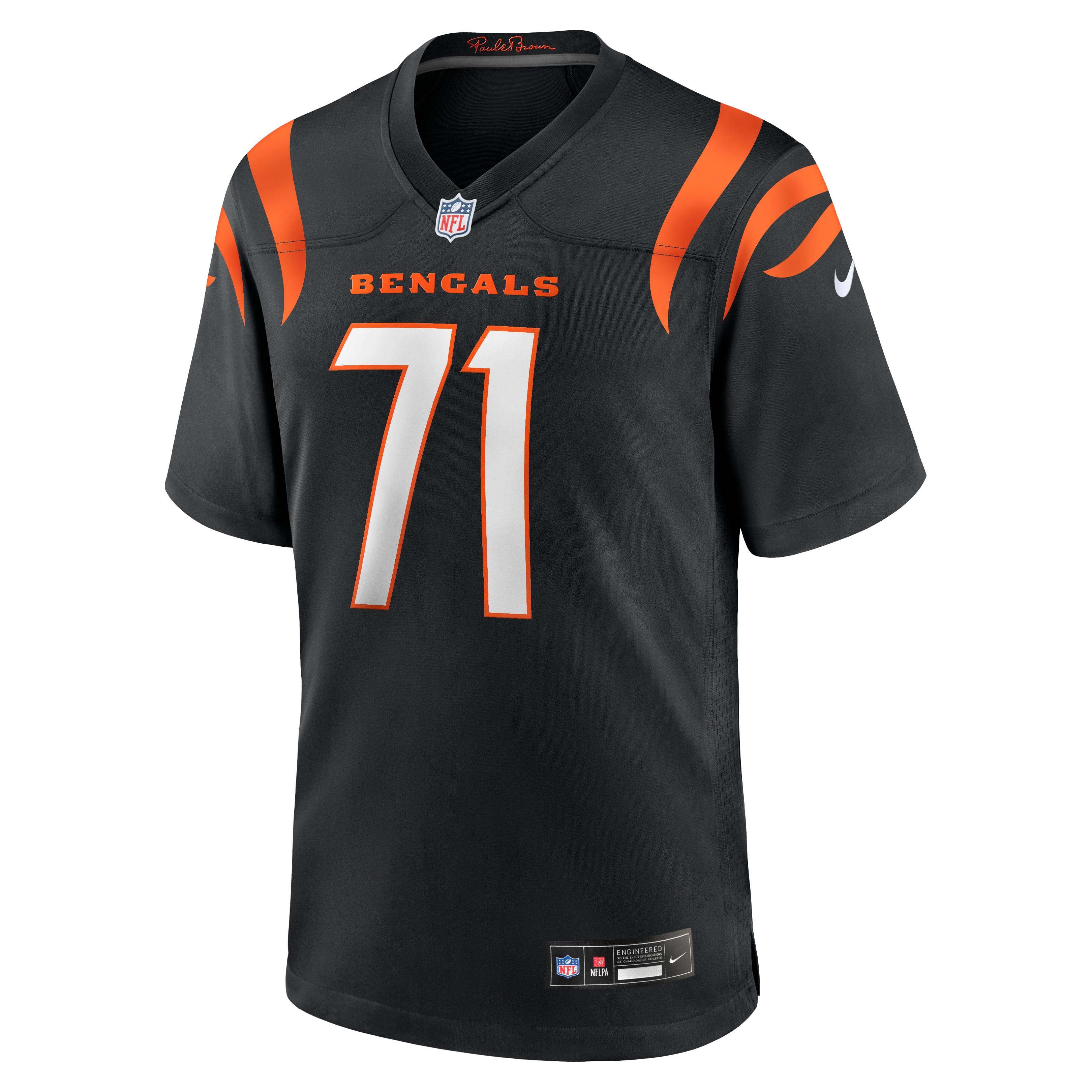 Amarius Mims Cincinnati Bengals Game Jersey Black NFL Football Fan Wear