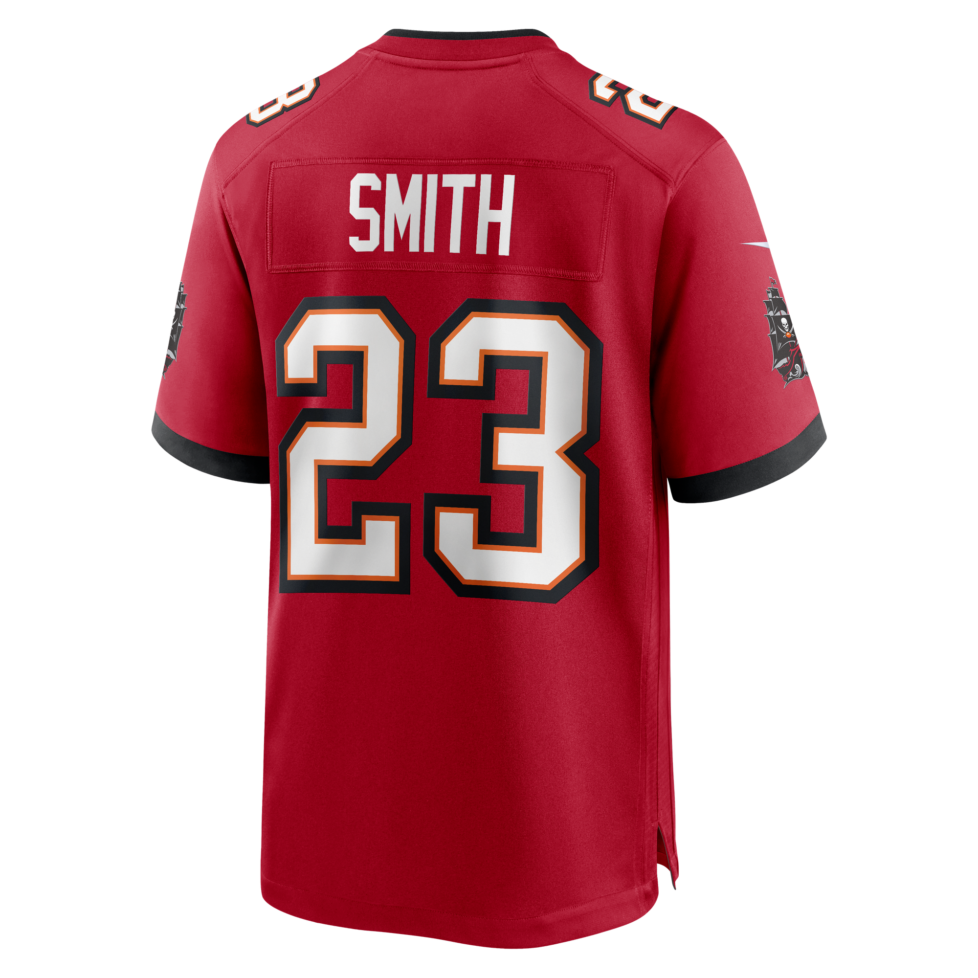 Tykee Smith Tampa Bay Buccaneers Game Jersey Red NFL Football Fan Wear