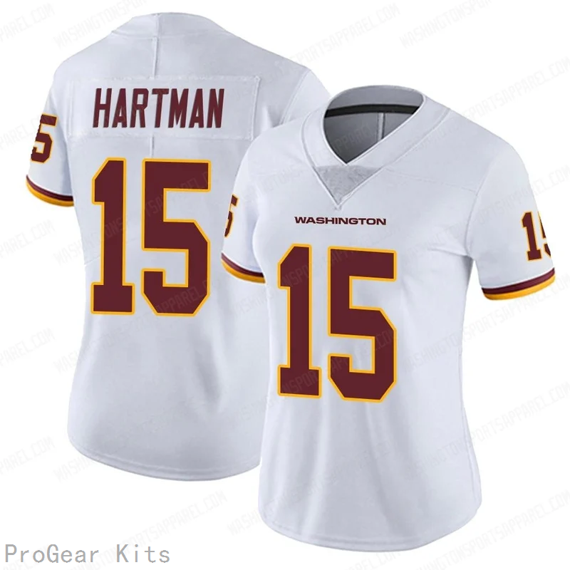Sam Hartman Washington Commanders Jersey No.15 White NFL Football Fan Wear Sam Hartman
