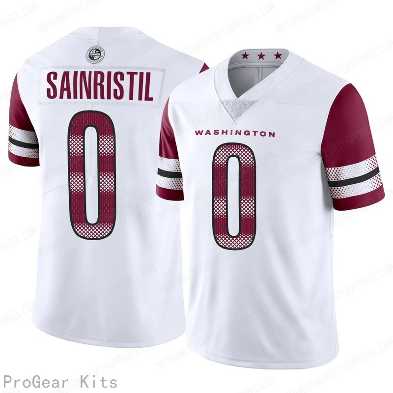 Mike Sainristil Washington Commanders Jersey White NFL Football Fan Wear