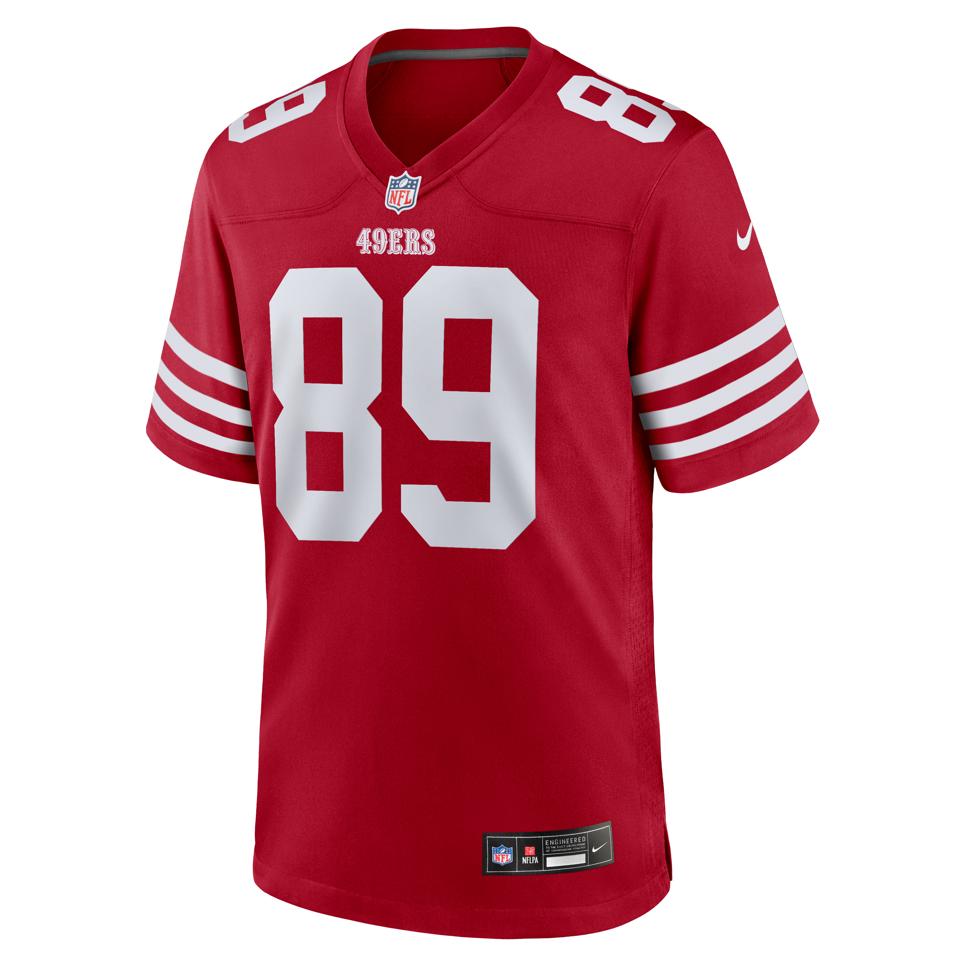 Luke Farrell San Francisco 49ers Game Jersey Scarlet NFL Football Fan Wear