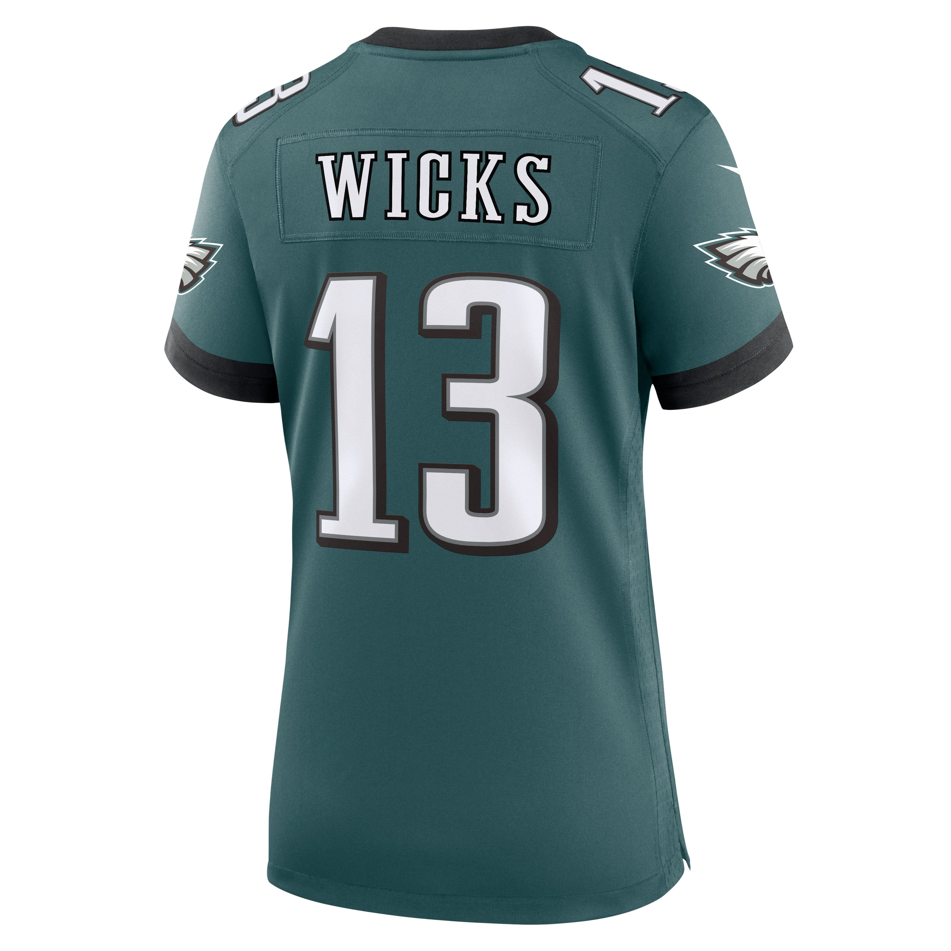 Dontayvion Wicks Philadelphia Eagles Game Jersey Midnight NFL Football Fan Wear