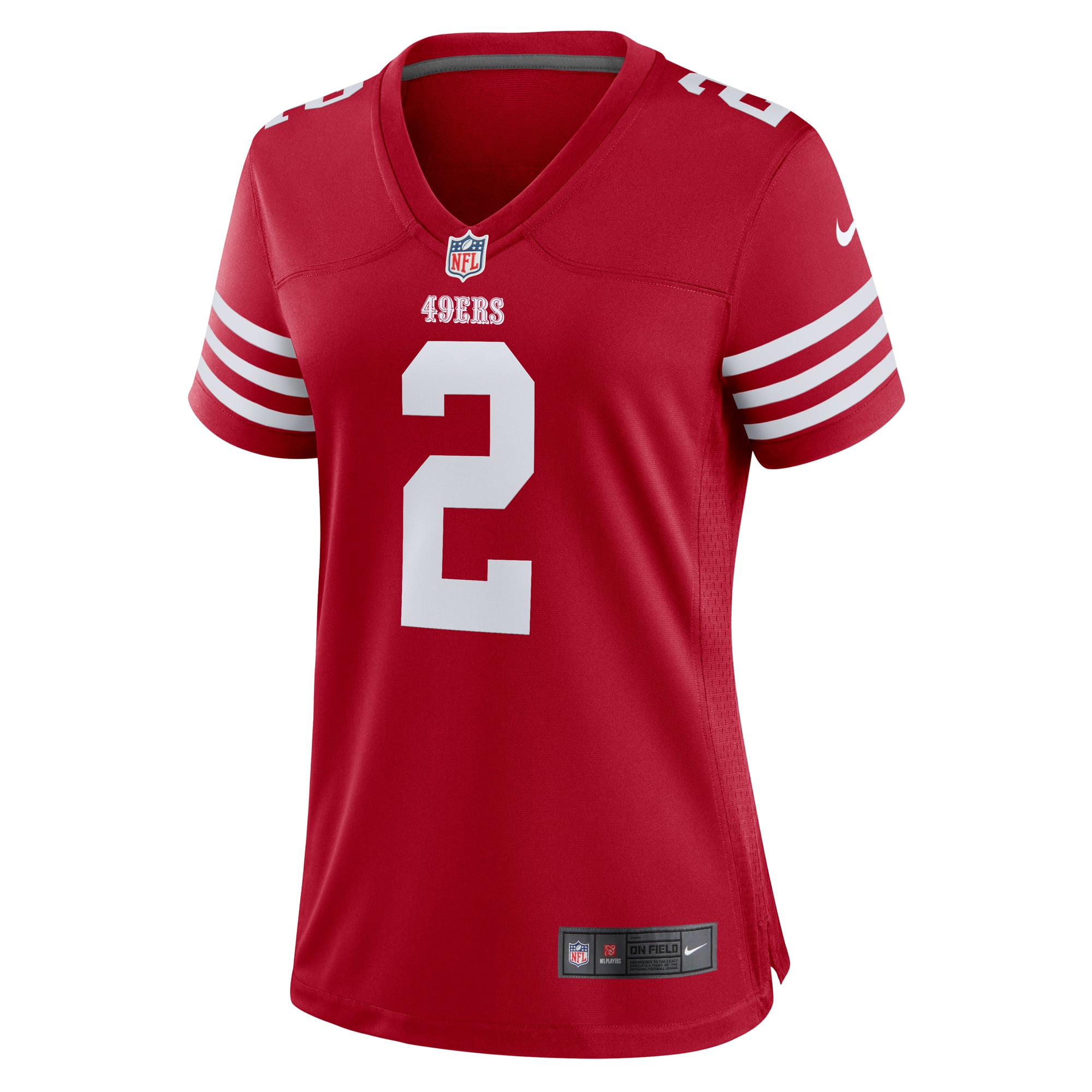Deommodore Lenoir San Francisco 49ers Game Jersey Scarlet NFL Football Fan Wear