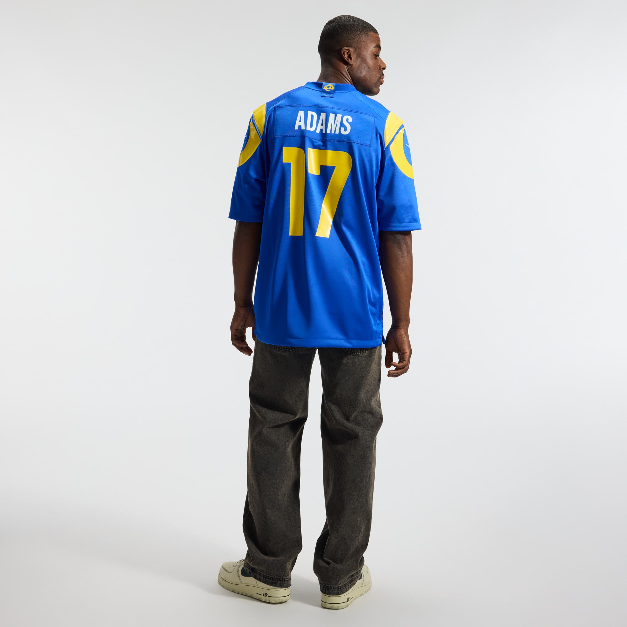 Davante Adams Los Angeles Rams Player Jersey Royal NFL Football Fan Wear Davante Adams
