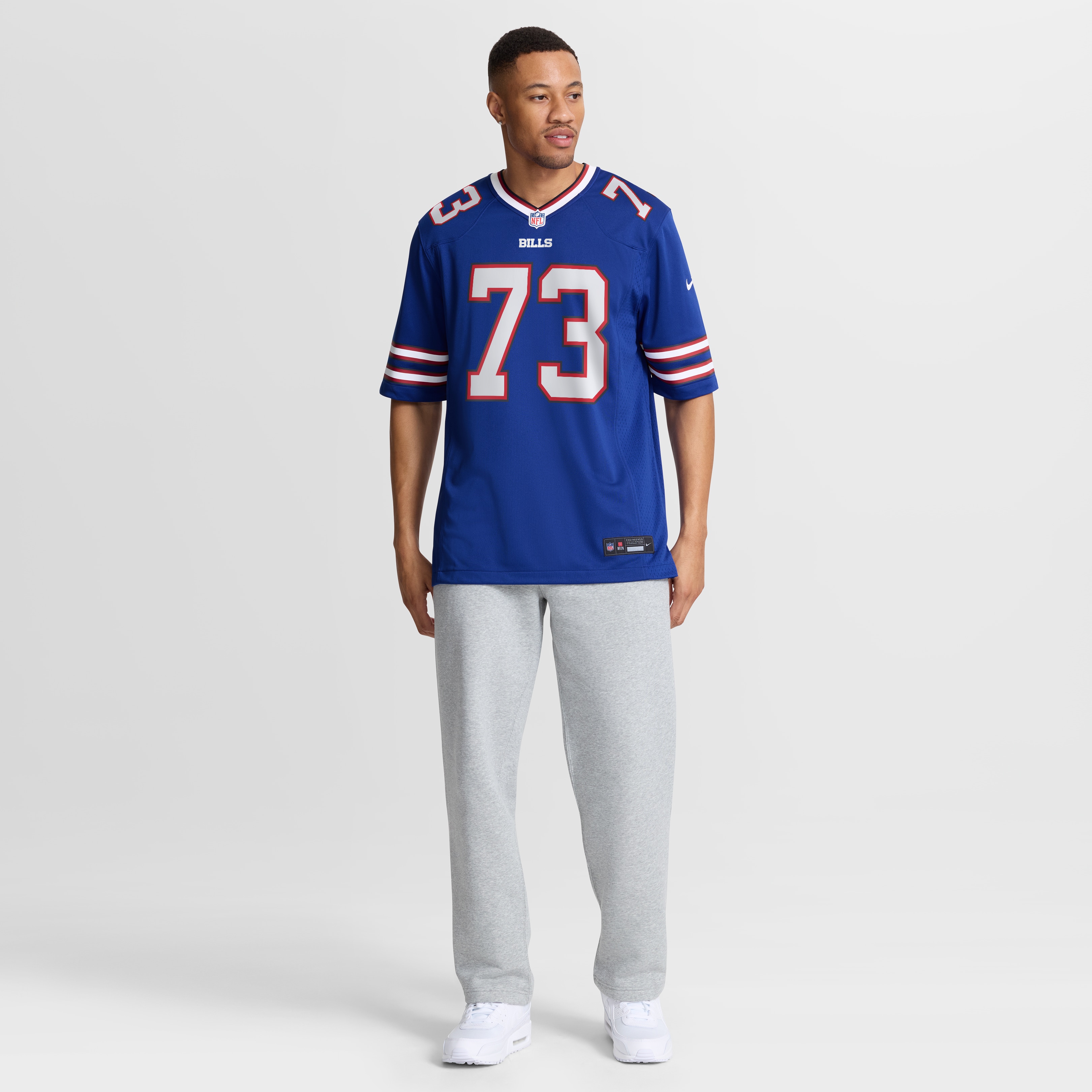 Dion Dawkins Buffalo Bills Player Jersey Royal NFL Football Fan Wear