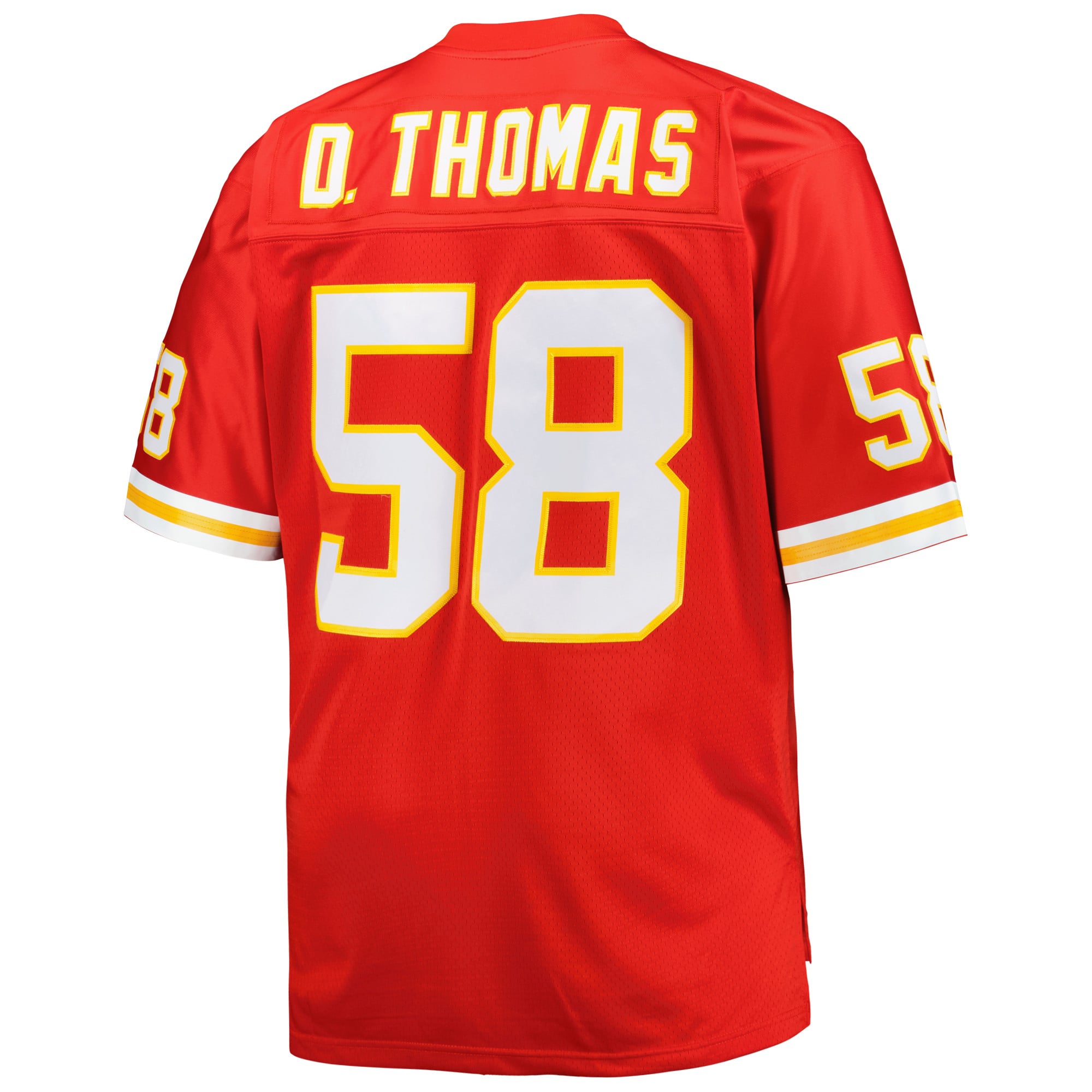 Derrick Thomas Mitchell Kansas City Chiefs Replica Jersey Red NFL Football Fan Wear