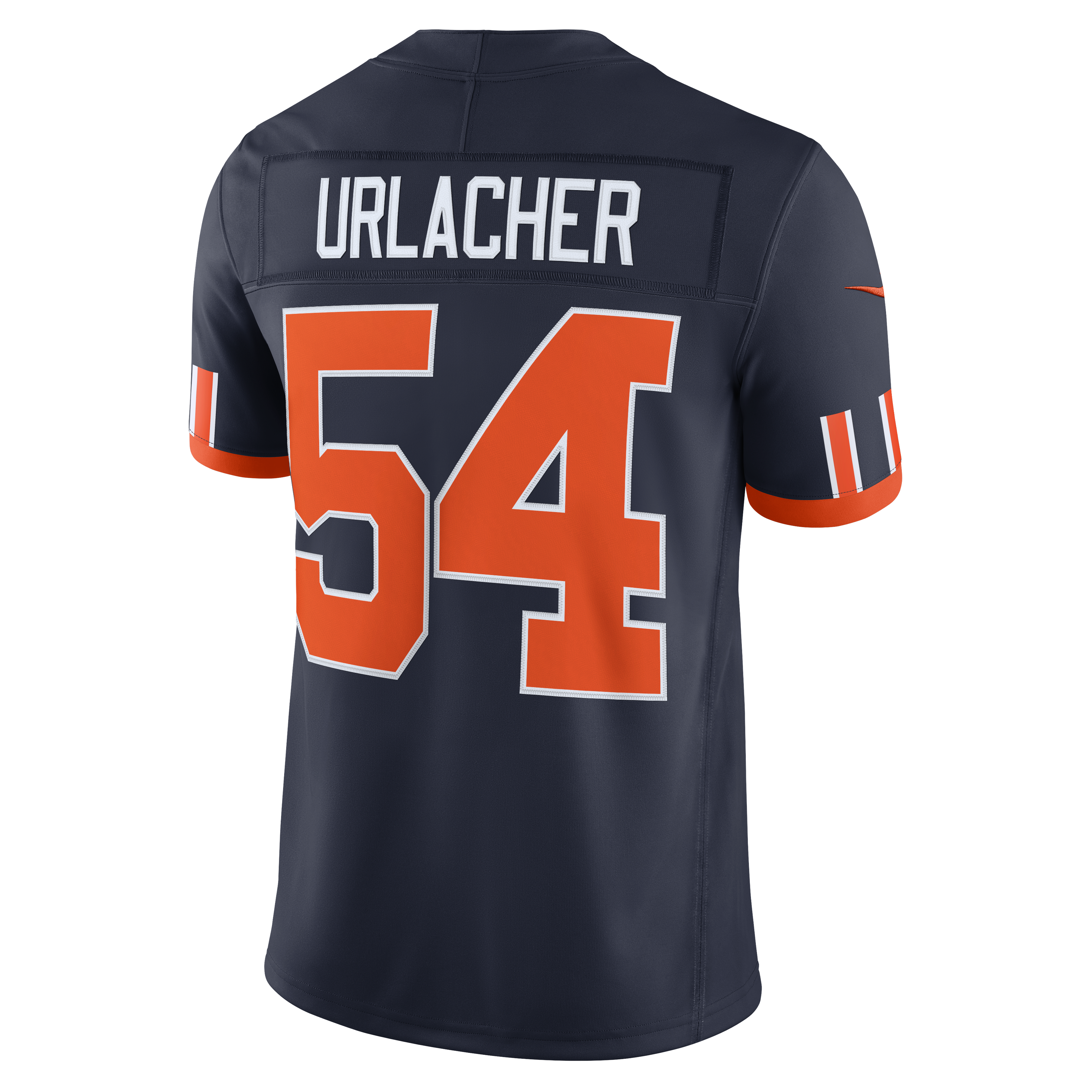 Brian Urlacher Chicago Bears Game Jersey Navy NFL Football Fan Wear