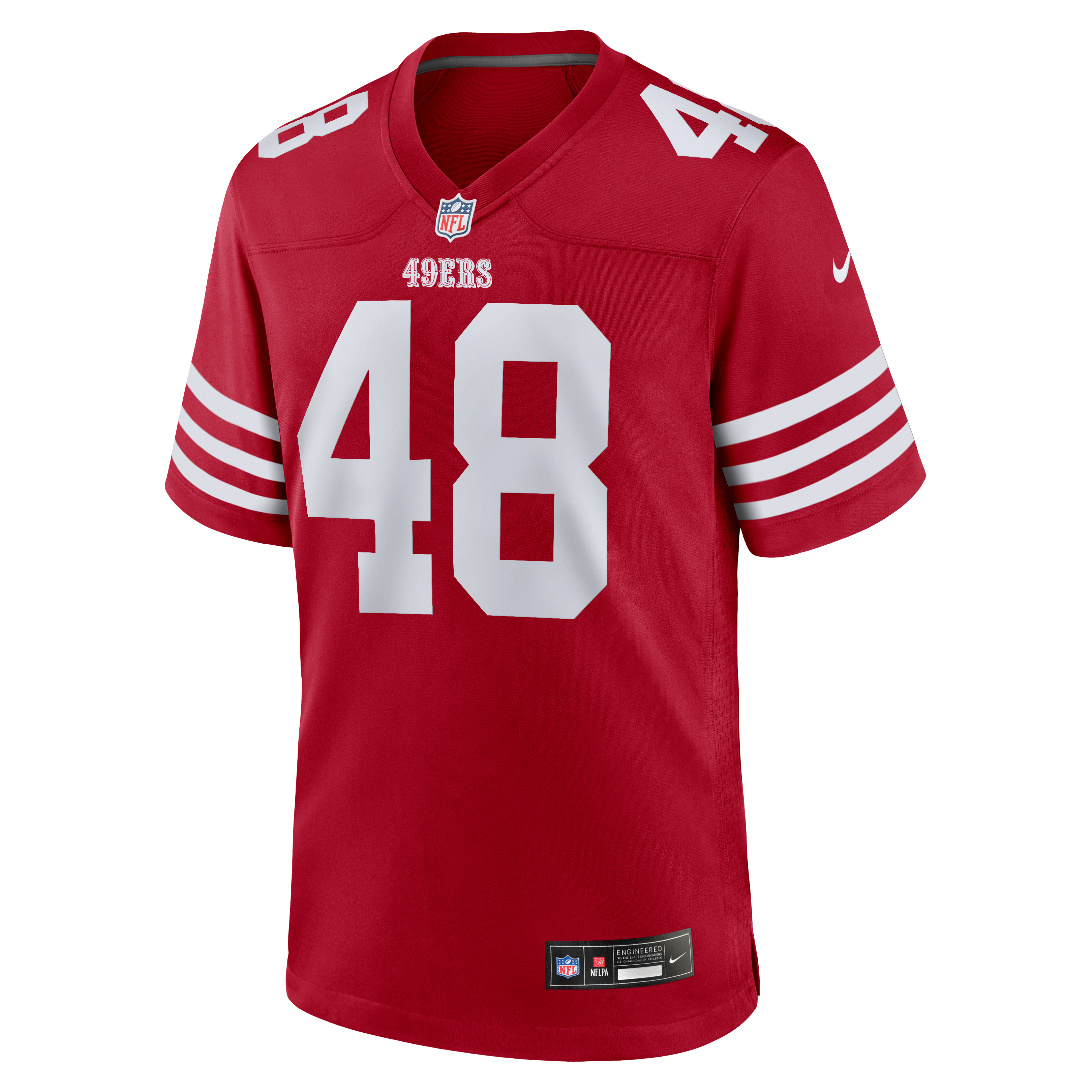 Tatum Bethune San Francisco 49ers Game Jersey Scarlet NFL Football Fan Wear