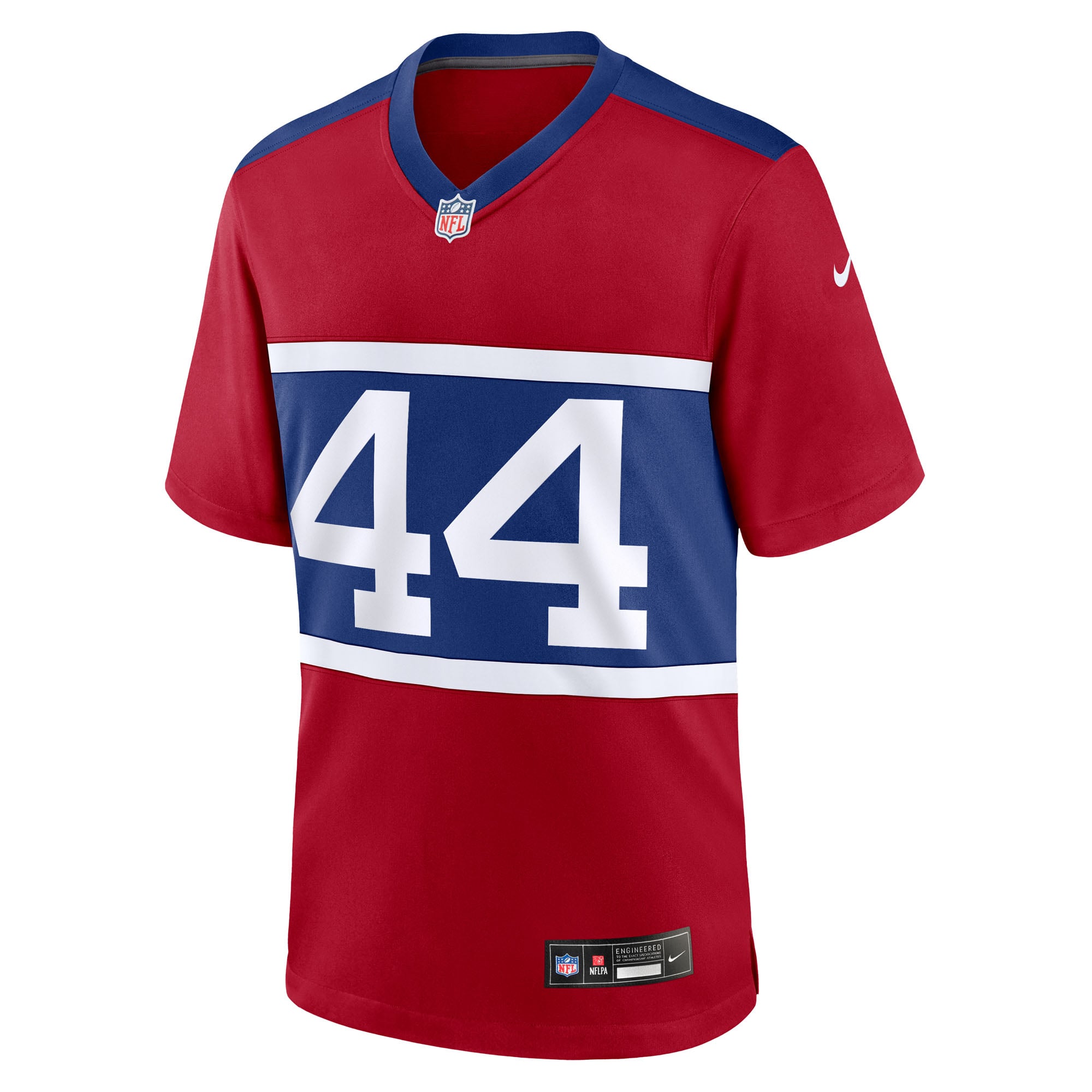 Cam Skattebo Century New York Giants Game Jersey Red NFL Football Fan Wear Cam Skattebo Century