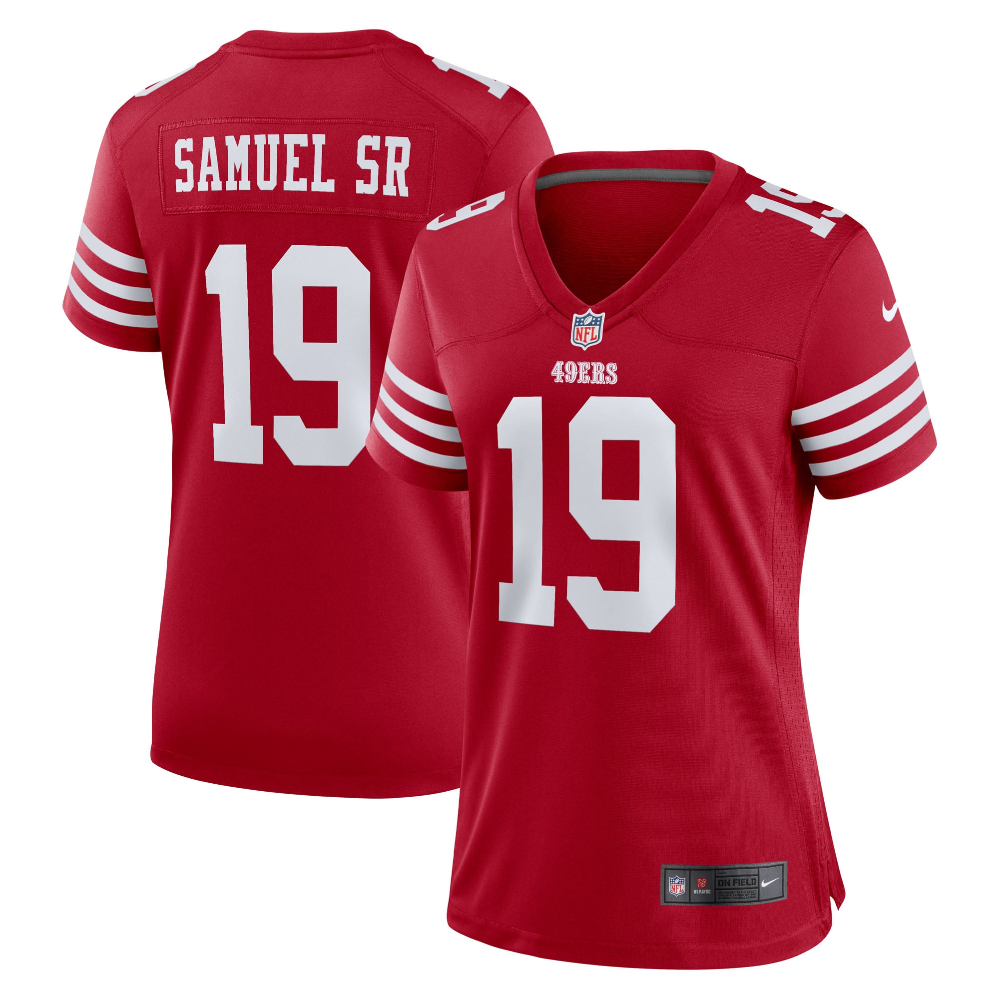Deebo Samuel Sr San Francisco 49ers Game Jersey Scarlet NFL Football Fan Wear