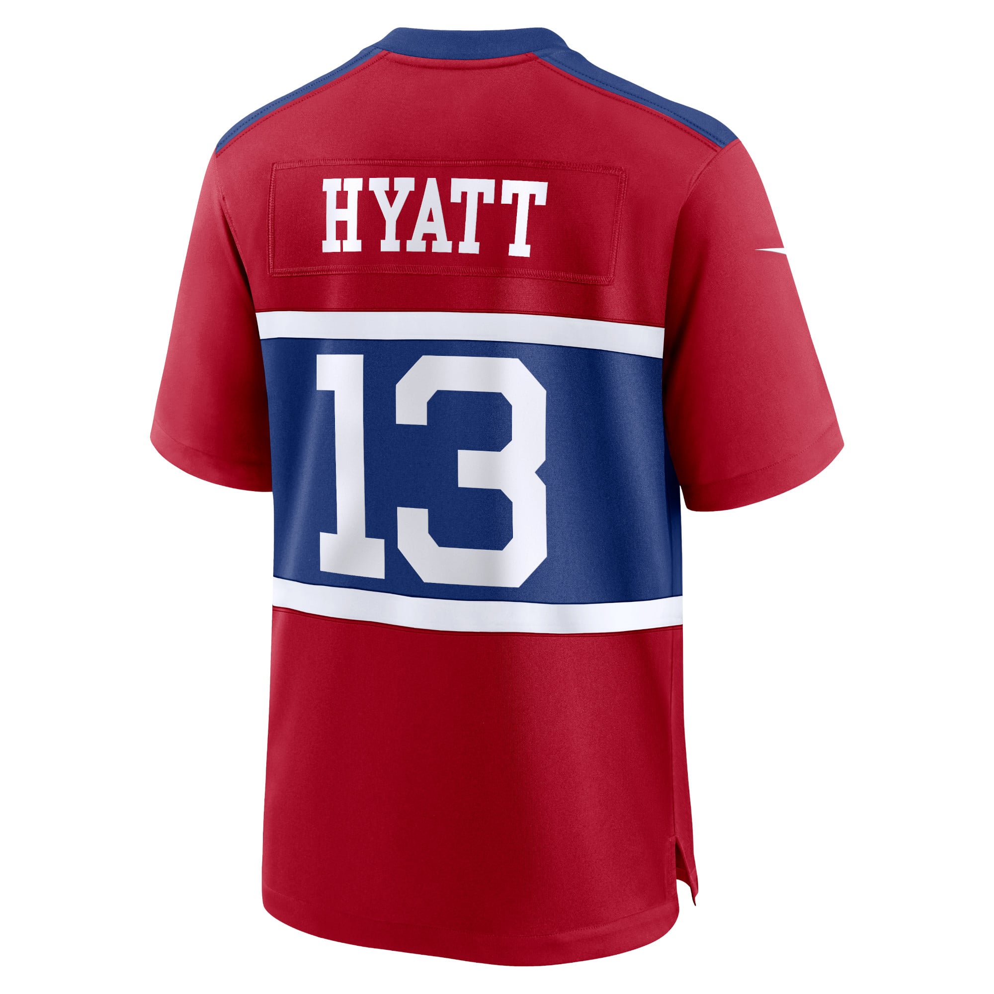 Jalin Hyatt Century New York Giants Game Jersey Red NFL Football Fan Wear