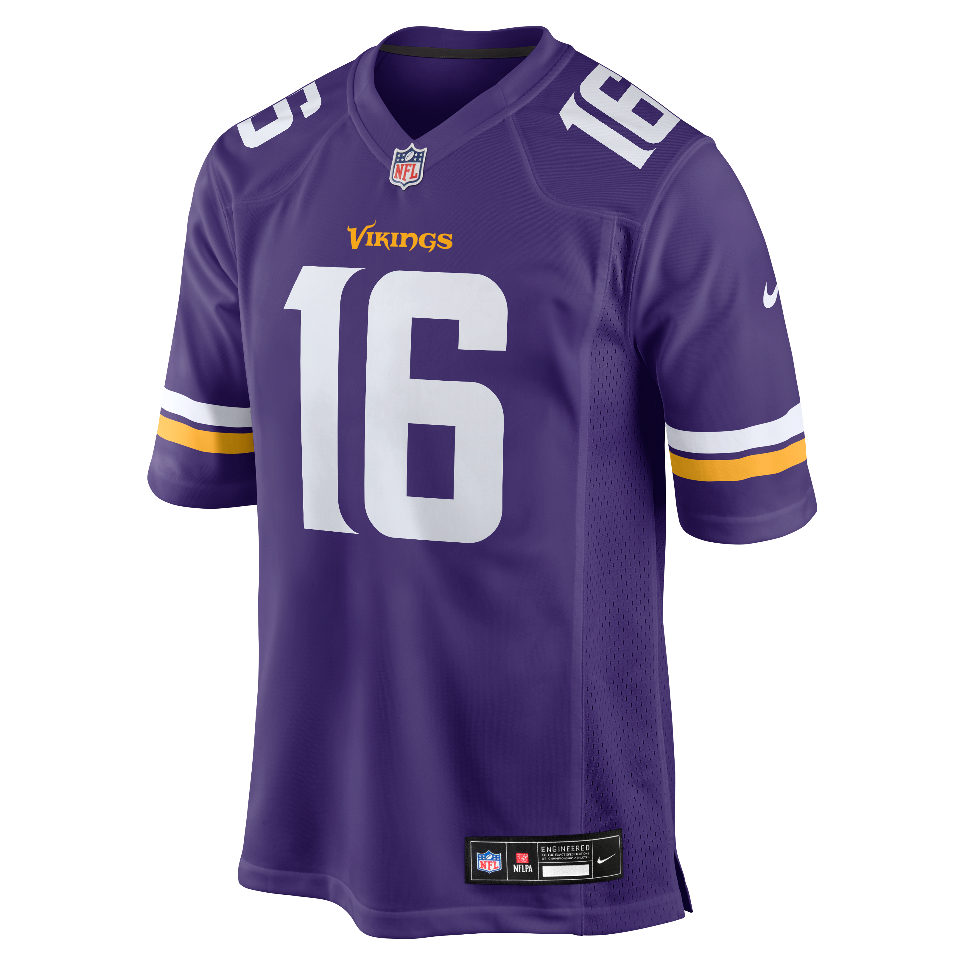 Jaren Hall Minnesota Vikings Game Jersey Purple NFL Football Fan Wear