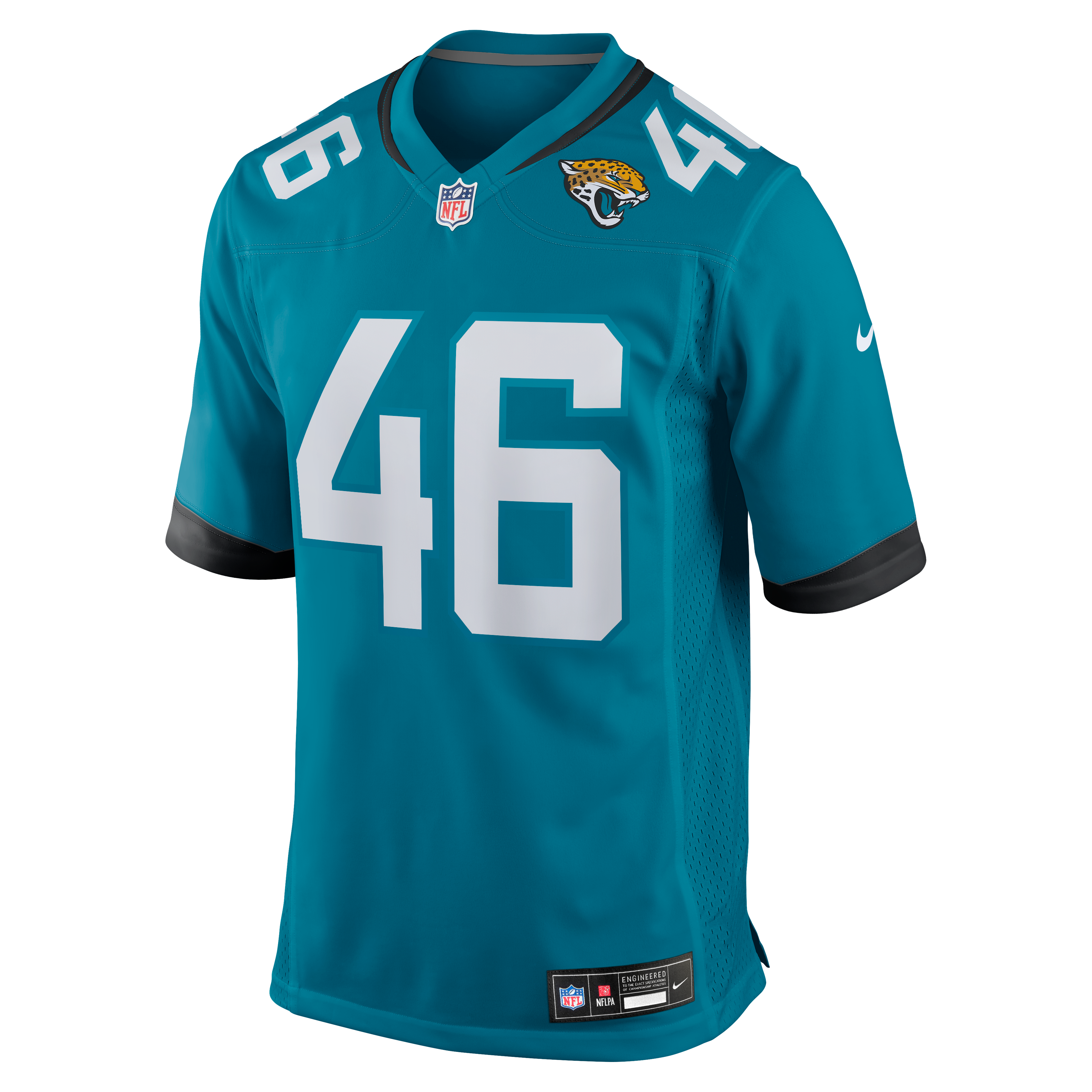 Ross Matiscik Jacksonville Jaguars Game Jersey Teal NFL Football Fan Wear