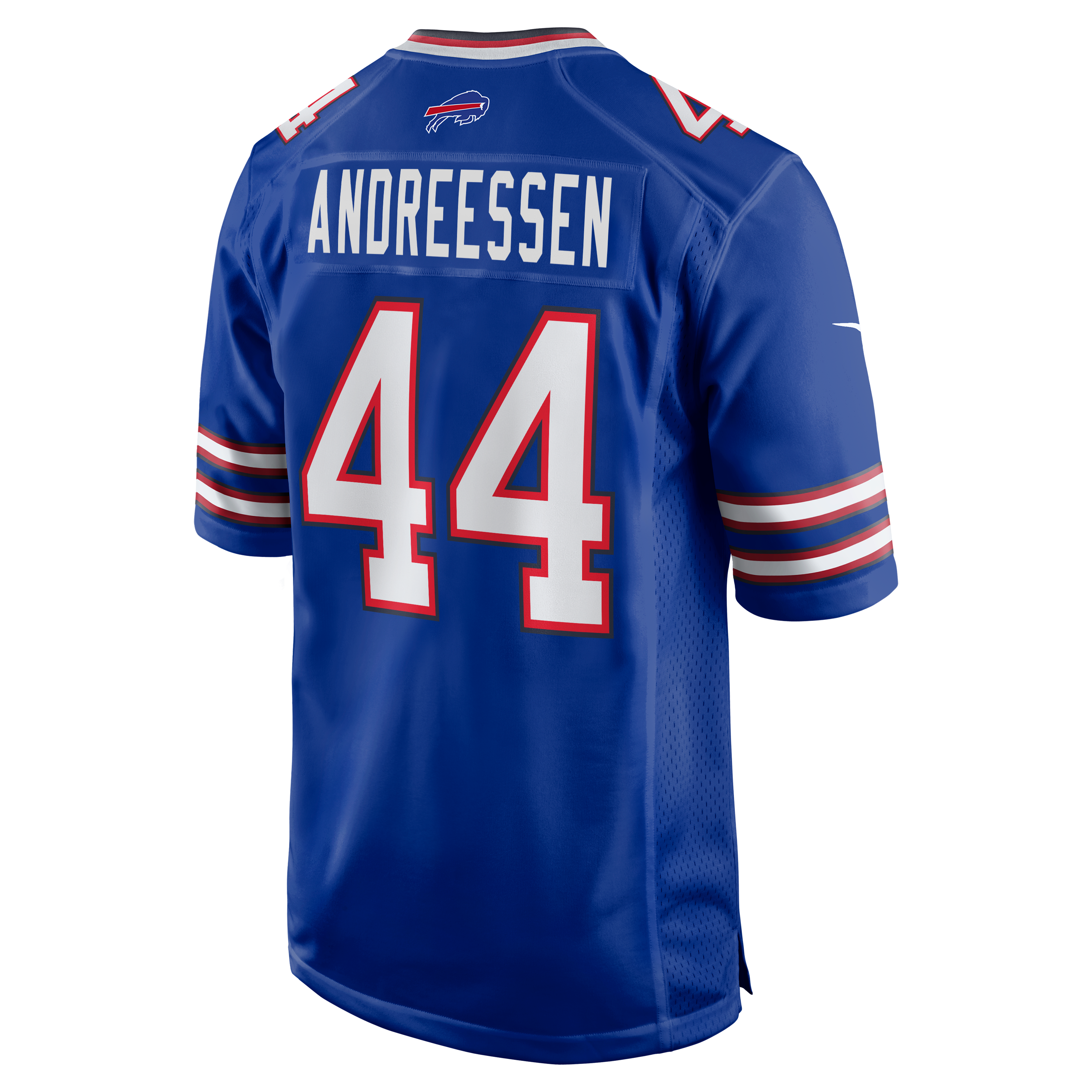 Joe Andreessen Buffalo Bills Game Jersey Royal NFL Football Fan Wear