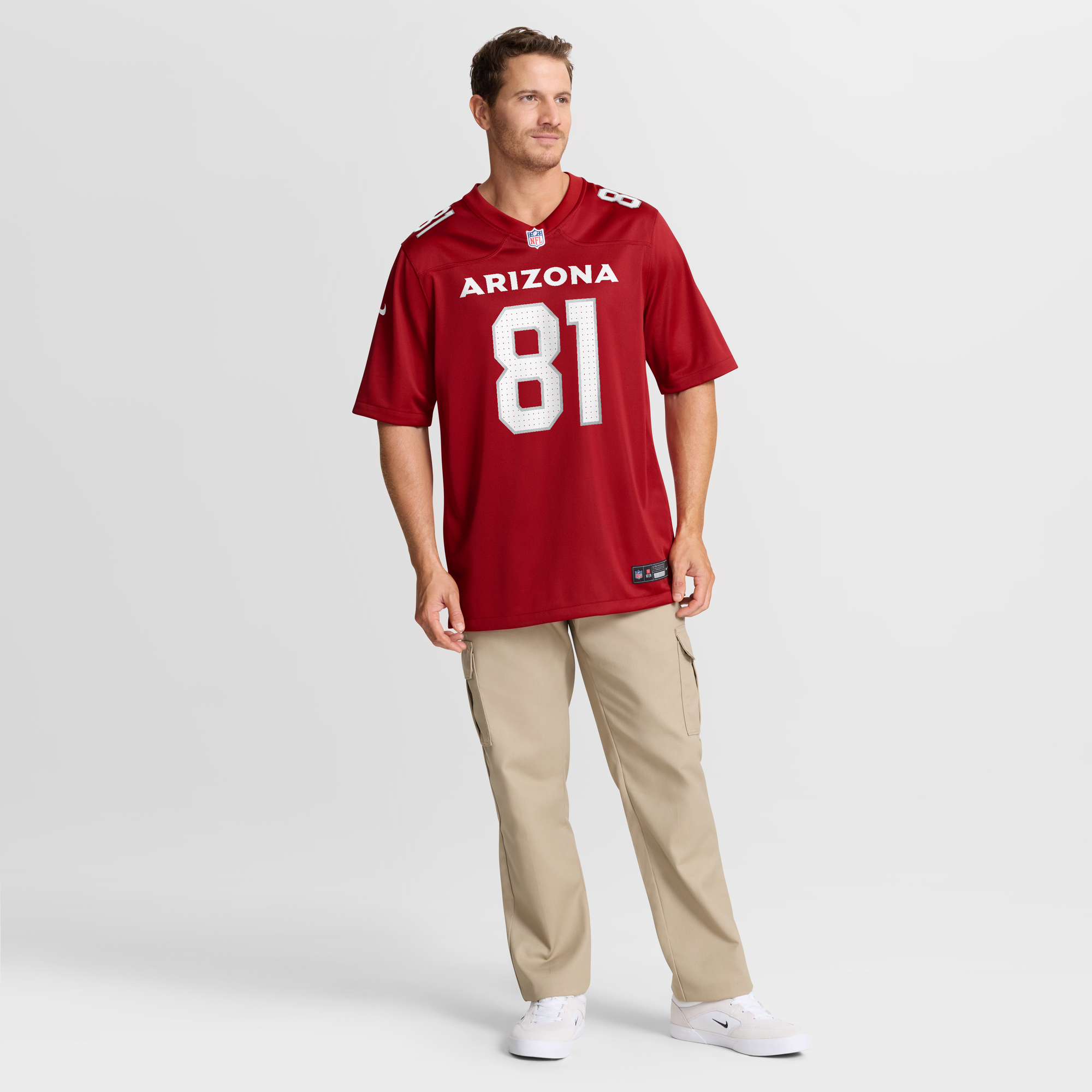 Travis Vokolek Arizona Cardinals Game Jersey Cardinal NFL Football Fan Wear Travis Vokolek