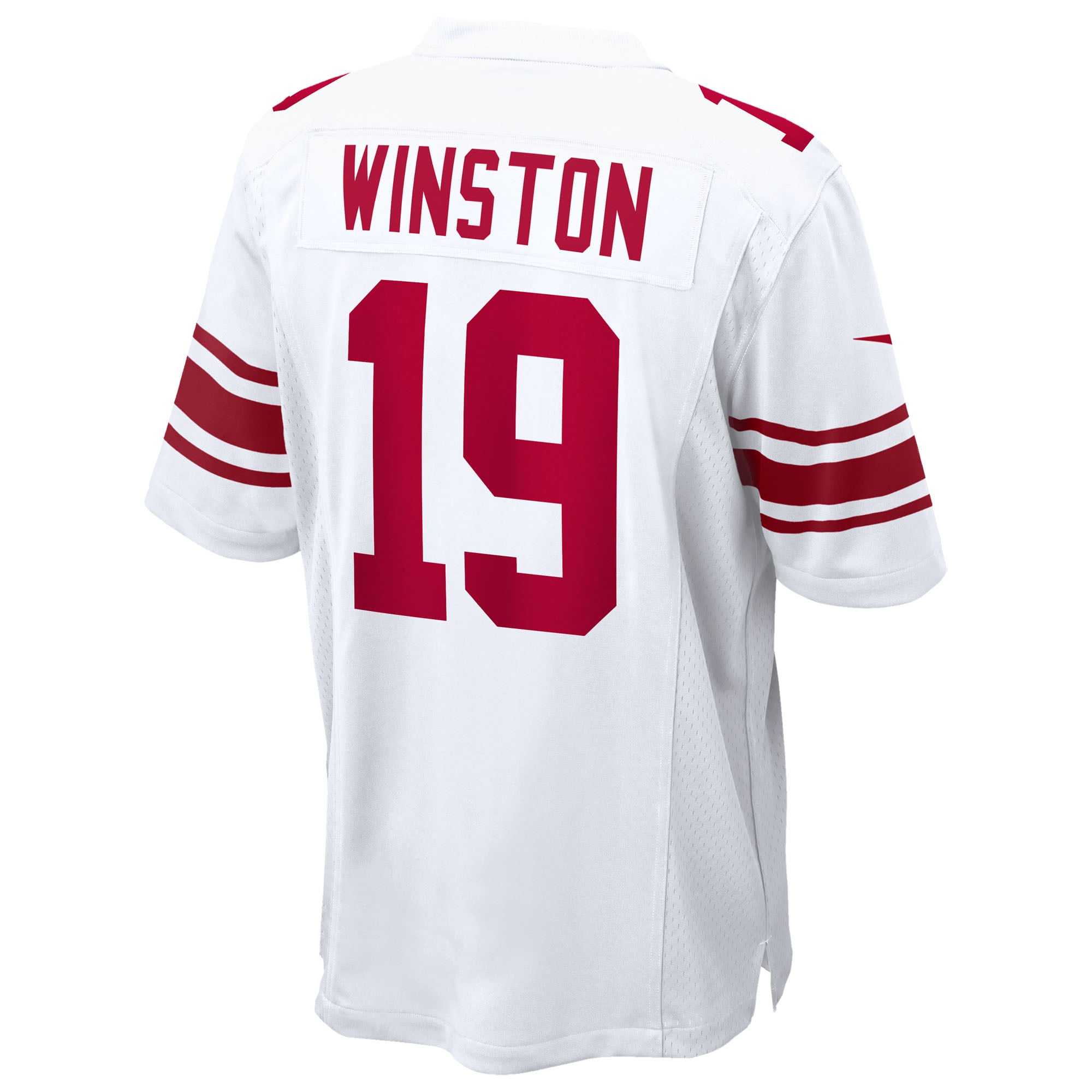 Jameis Winston New York Giants Game Jersey White NFL Football Fan Wear Jameis Winston