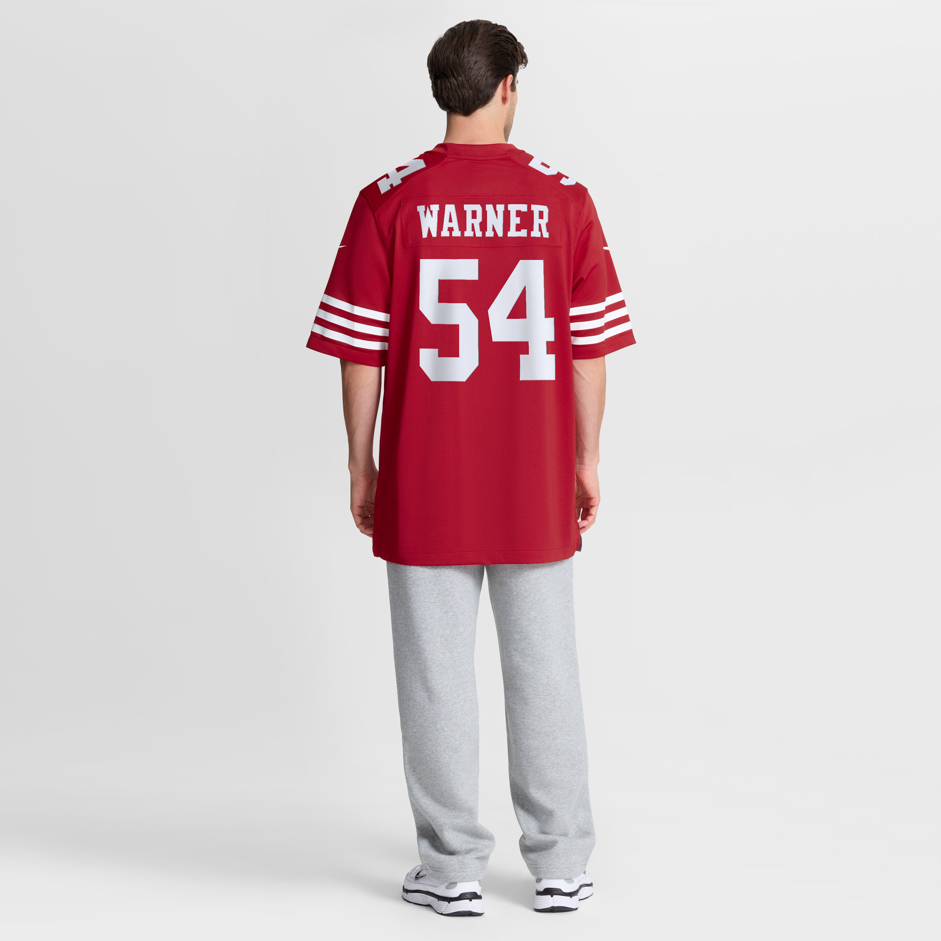 Fred Warner San Francisco 49ers Alternate Jersey Scarlet NFL Football Fan Wear