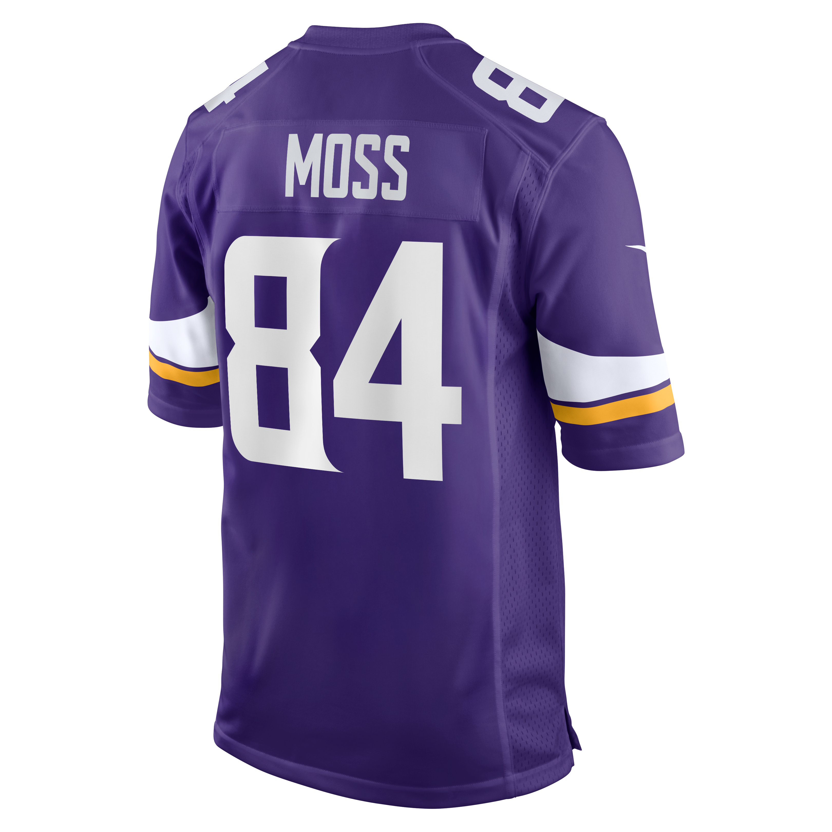 Retired Randy Moss Minnesota Vikings Player Jersey Purple NFL Football Fan Wear