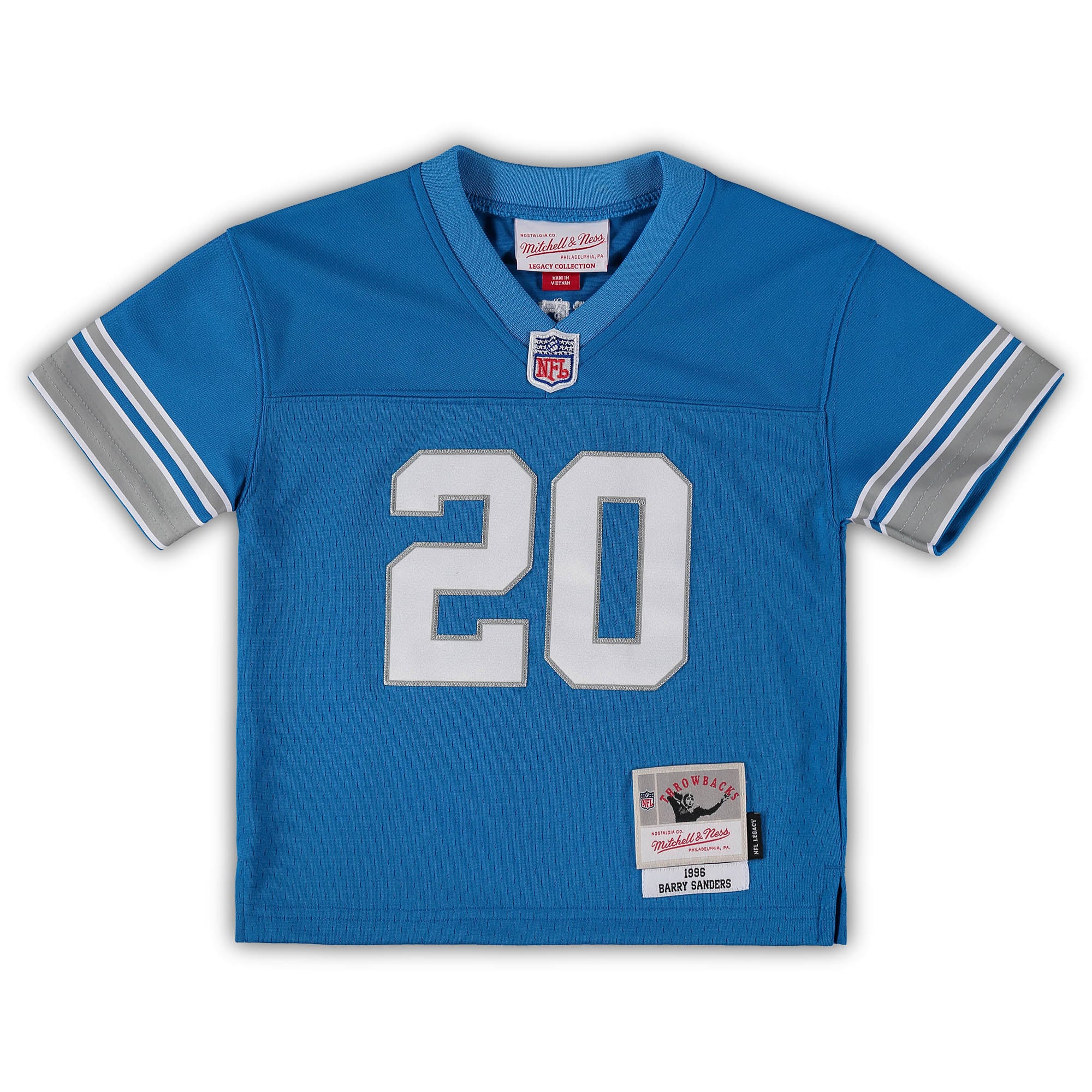 Barry Detroit Lions Legacy Jersey Blue NFL Football Fan Wear