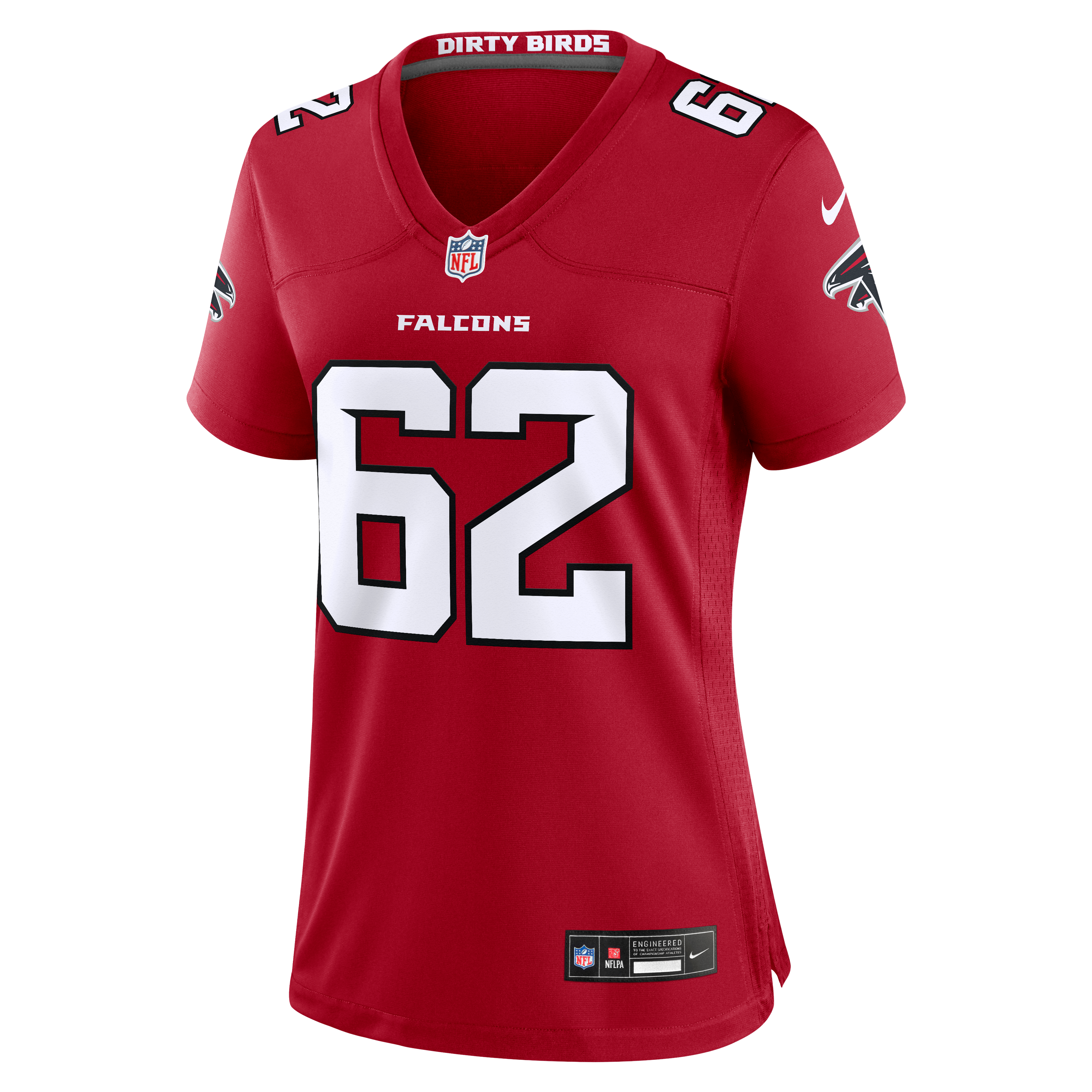 Corey Levin Atlanta Falcons Game Jersey Red NFL Football Fan Wear