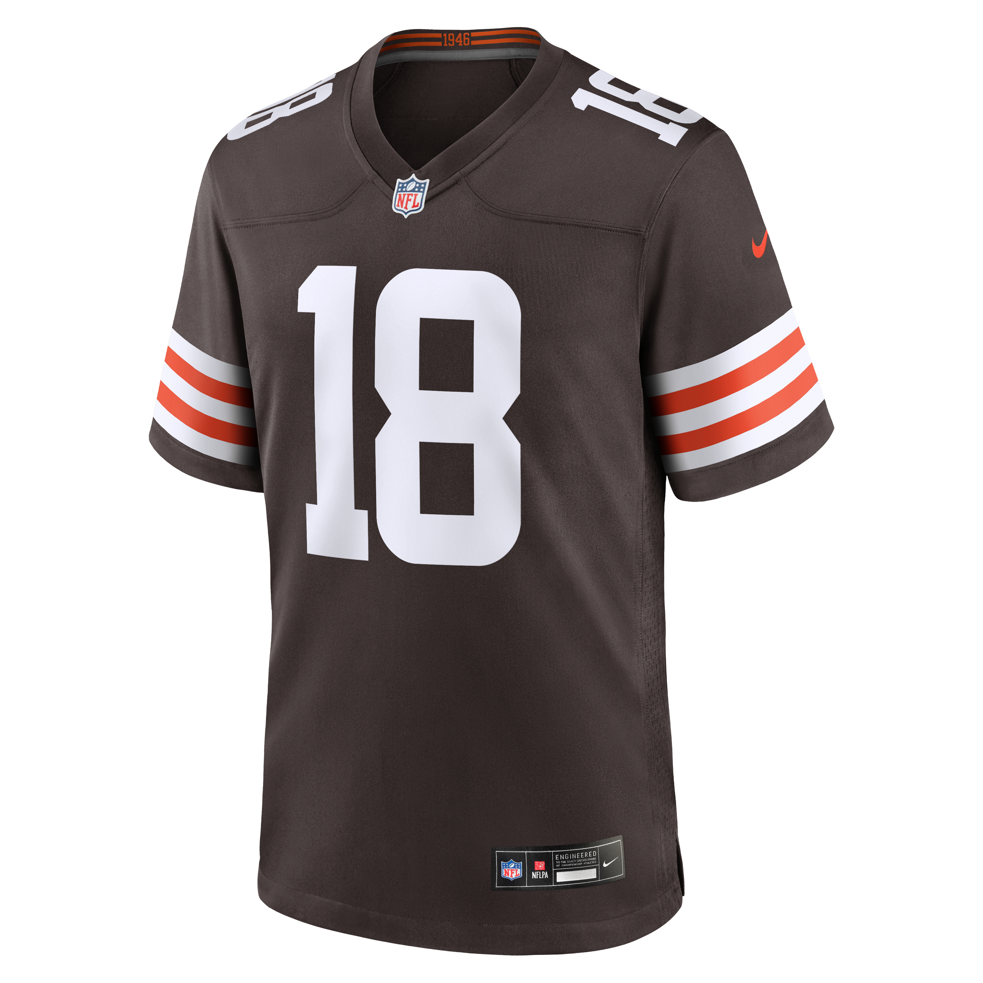 David Bell Cleveland Browns Game Jersey Brown NFL Football Fan Wear