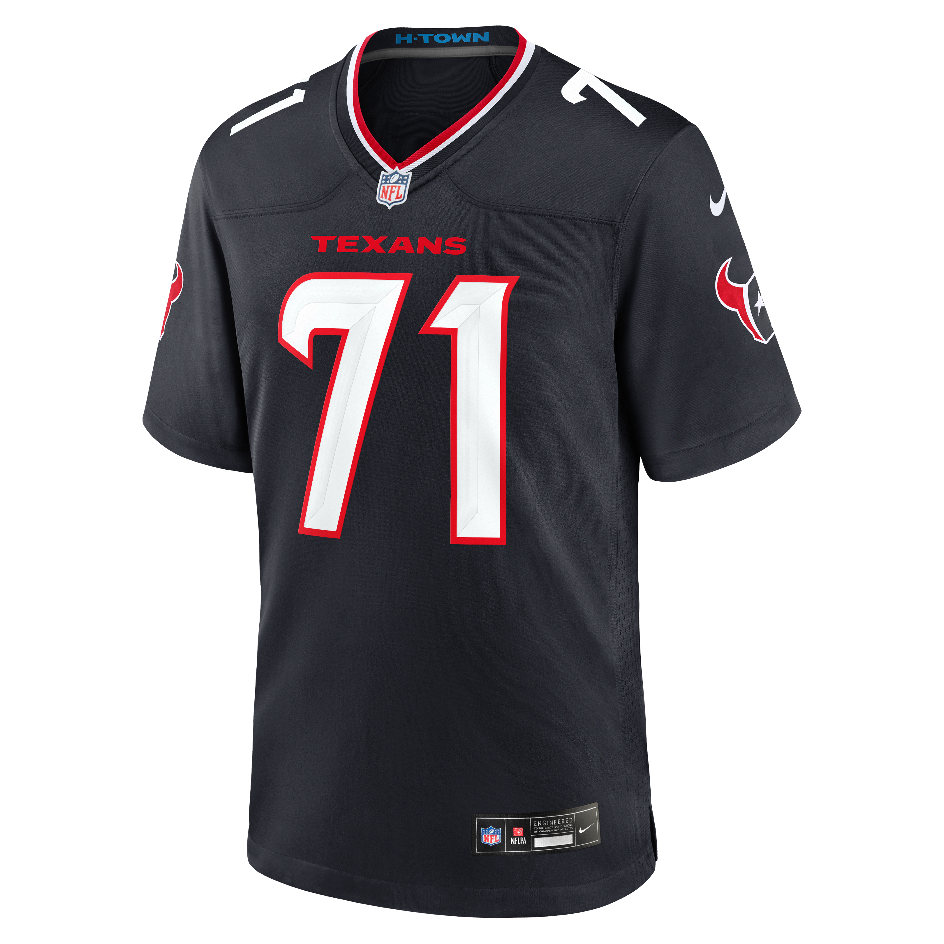 Braden Smith Houston Texans Game Jersey Navy NFL Football Fan Wear