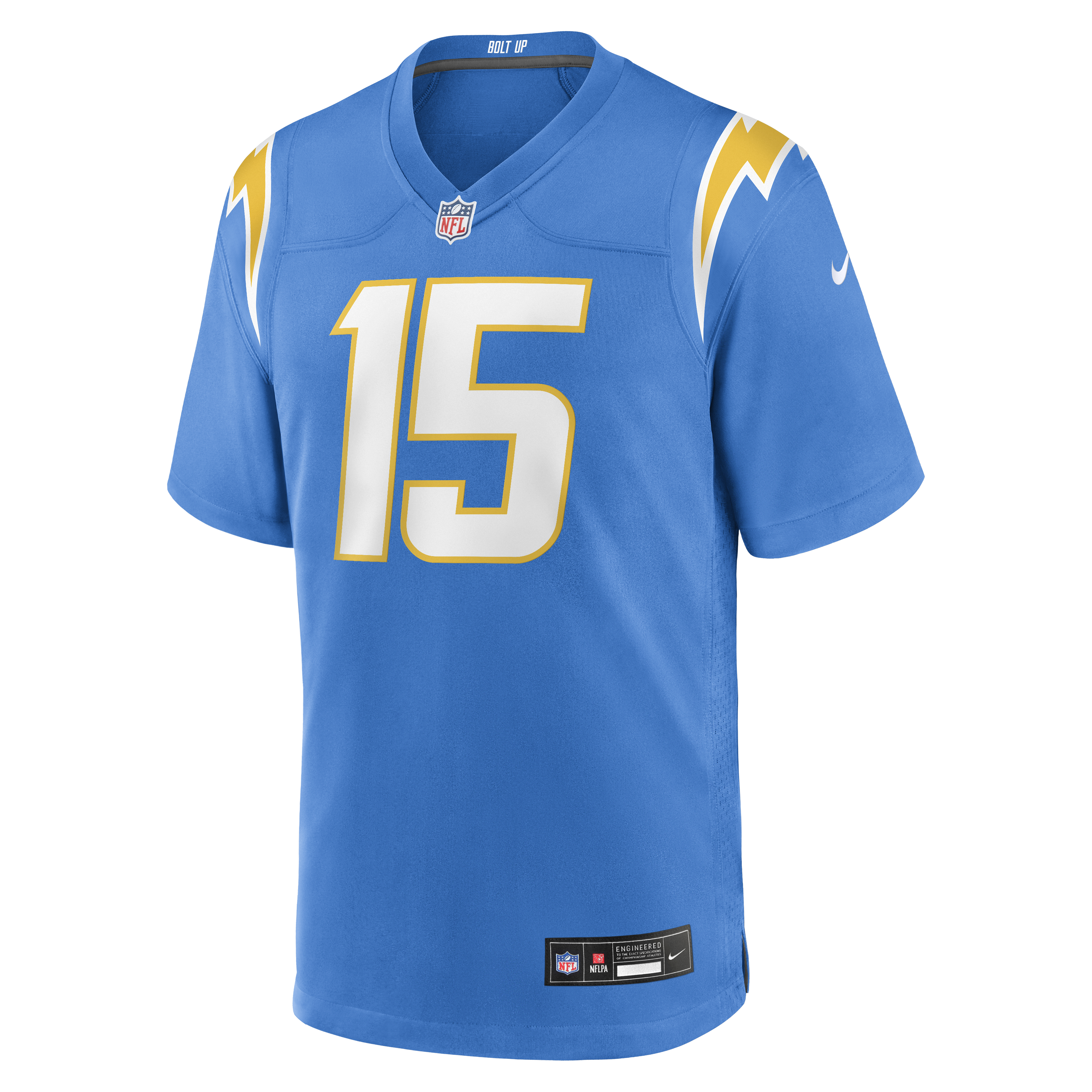 Ladd McConkey Los Angeles Chargers Game Jersey Powder Blue NFL Football Fan Wear