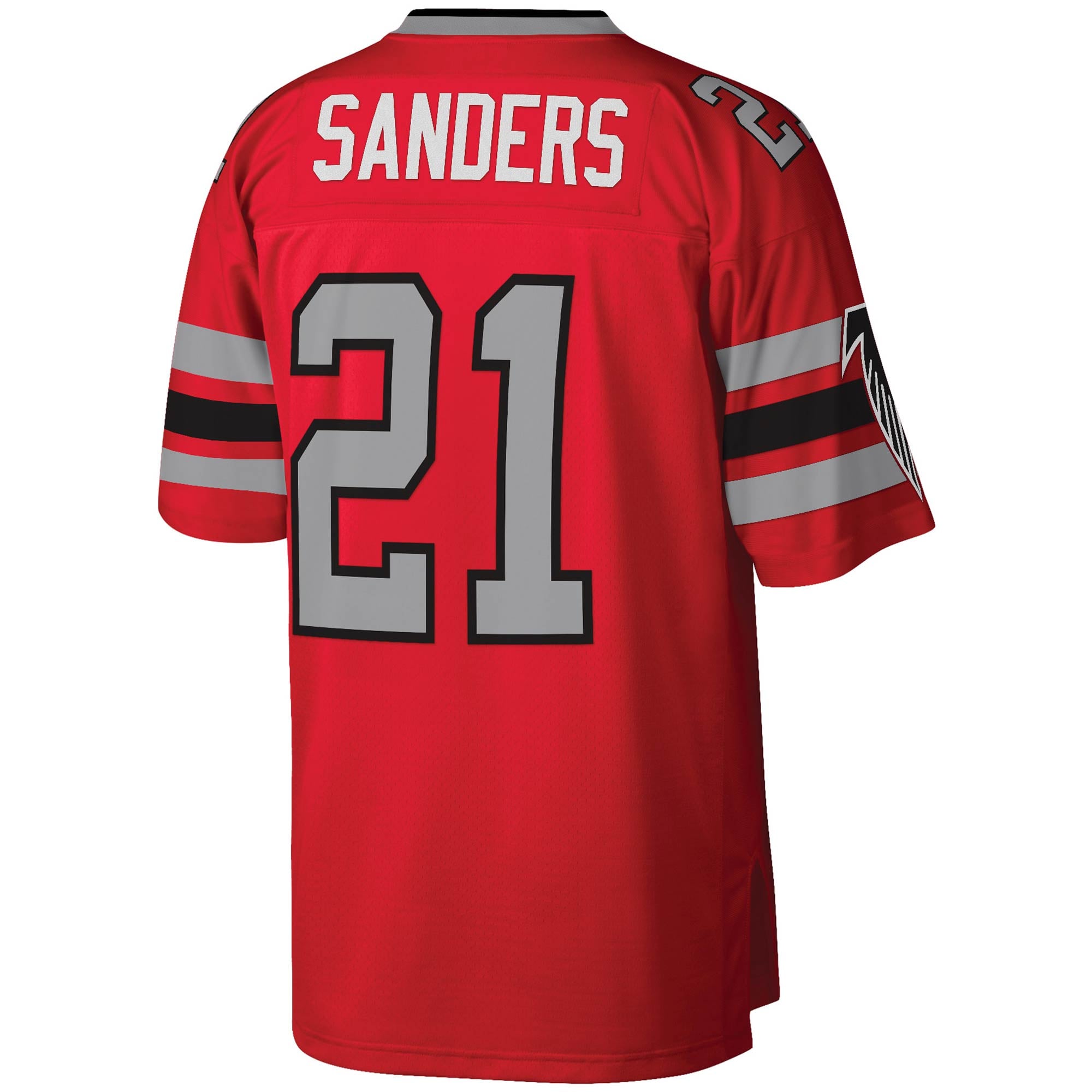 Deion Sanders Atlanta Falcons Replica Jersey Red NFL Football Fan Wear Deion Sanders