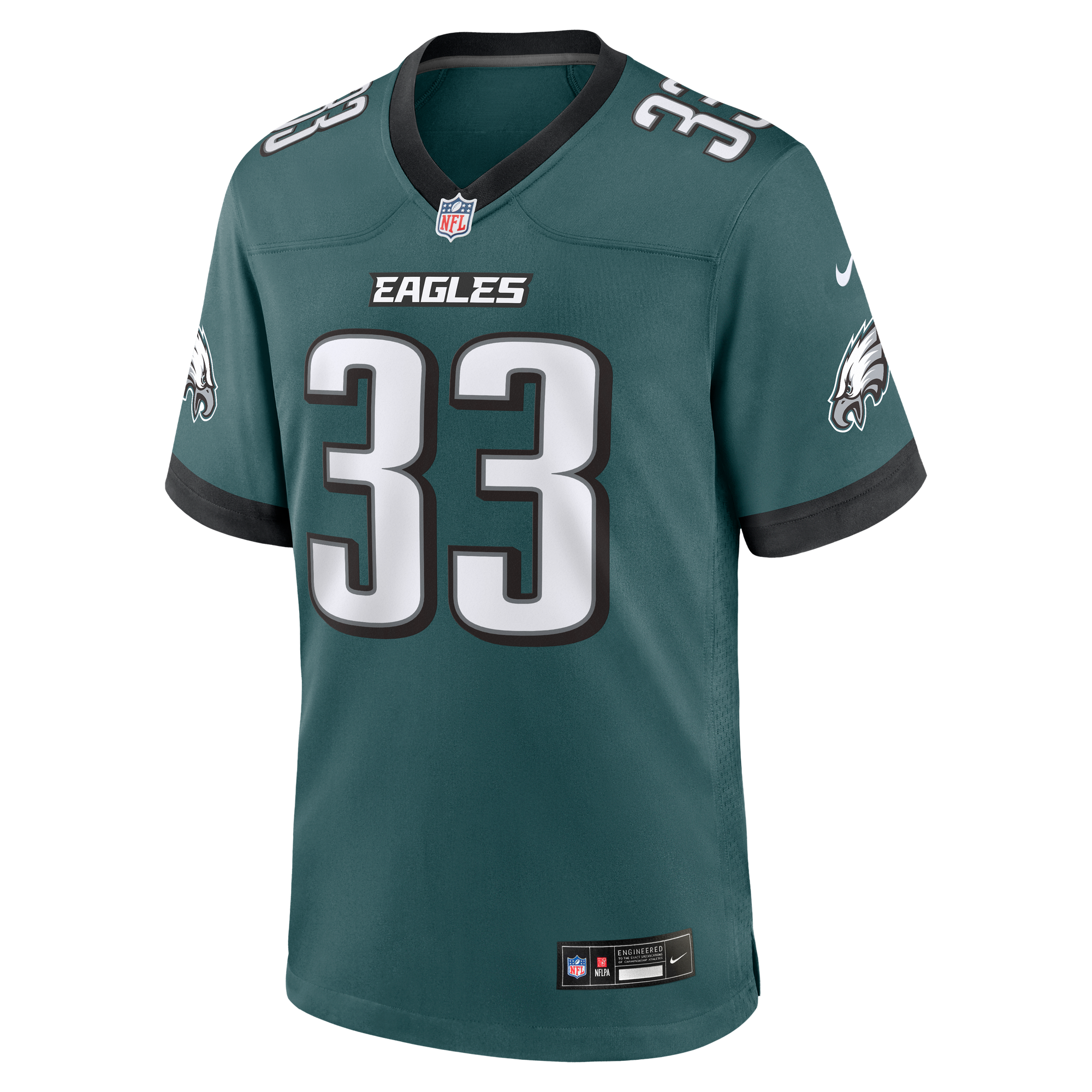 Cooper DeJean Philadelphia Eagles Game Jersey Midnight NFL Football Fan Wear