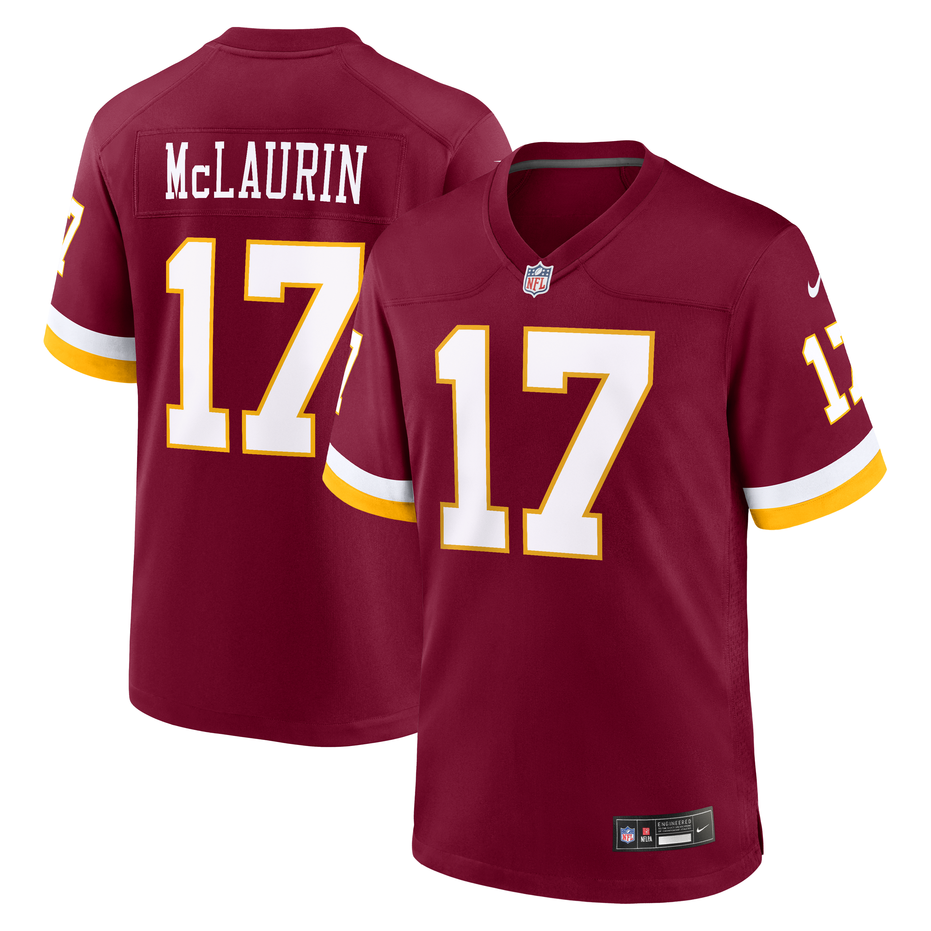 Terry McLaurin Washington Commanders Game Jersey Burgundy NFL Football Fan Wear