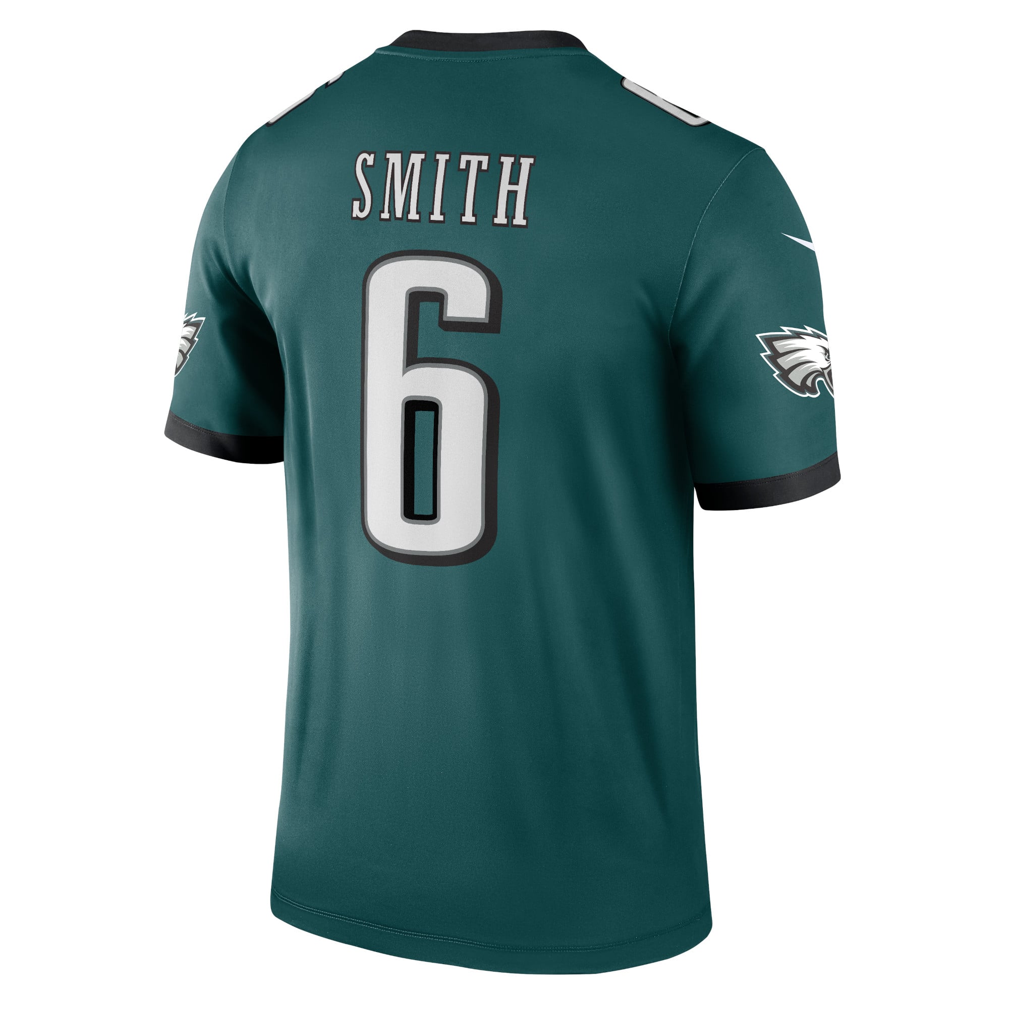 DeVonta Smith Philadelphia Eagles Player Jersey Green NFL Football Fan Wear