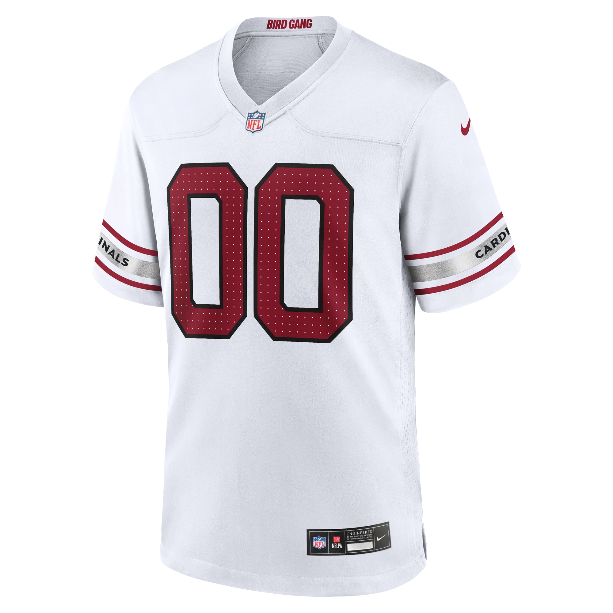 Arizona Cardinals Game Jersey White NFL Football Fan Wear Custom Number